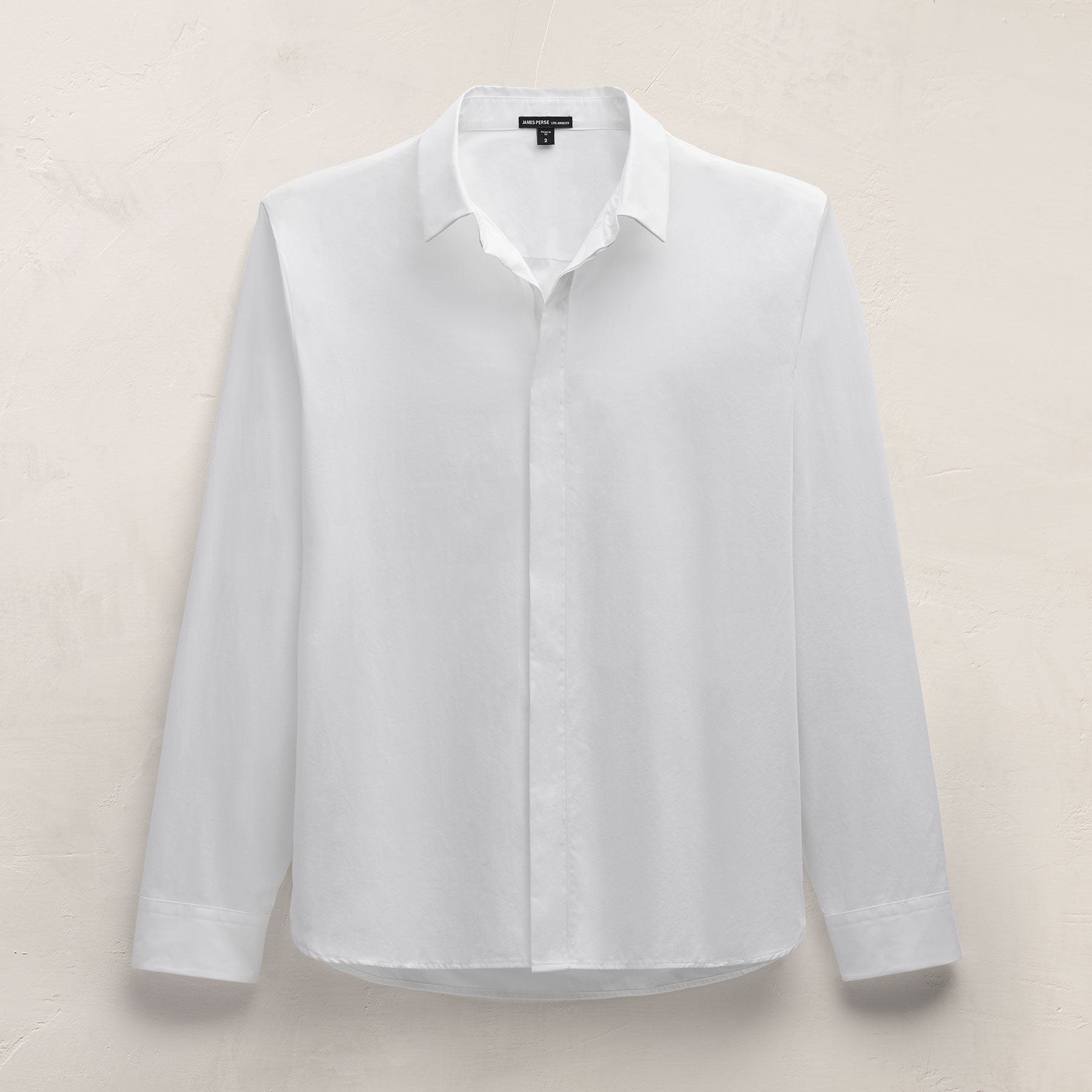 Supima Poplin Shirt - White