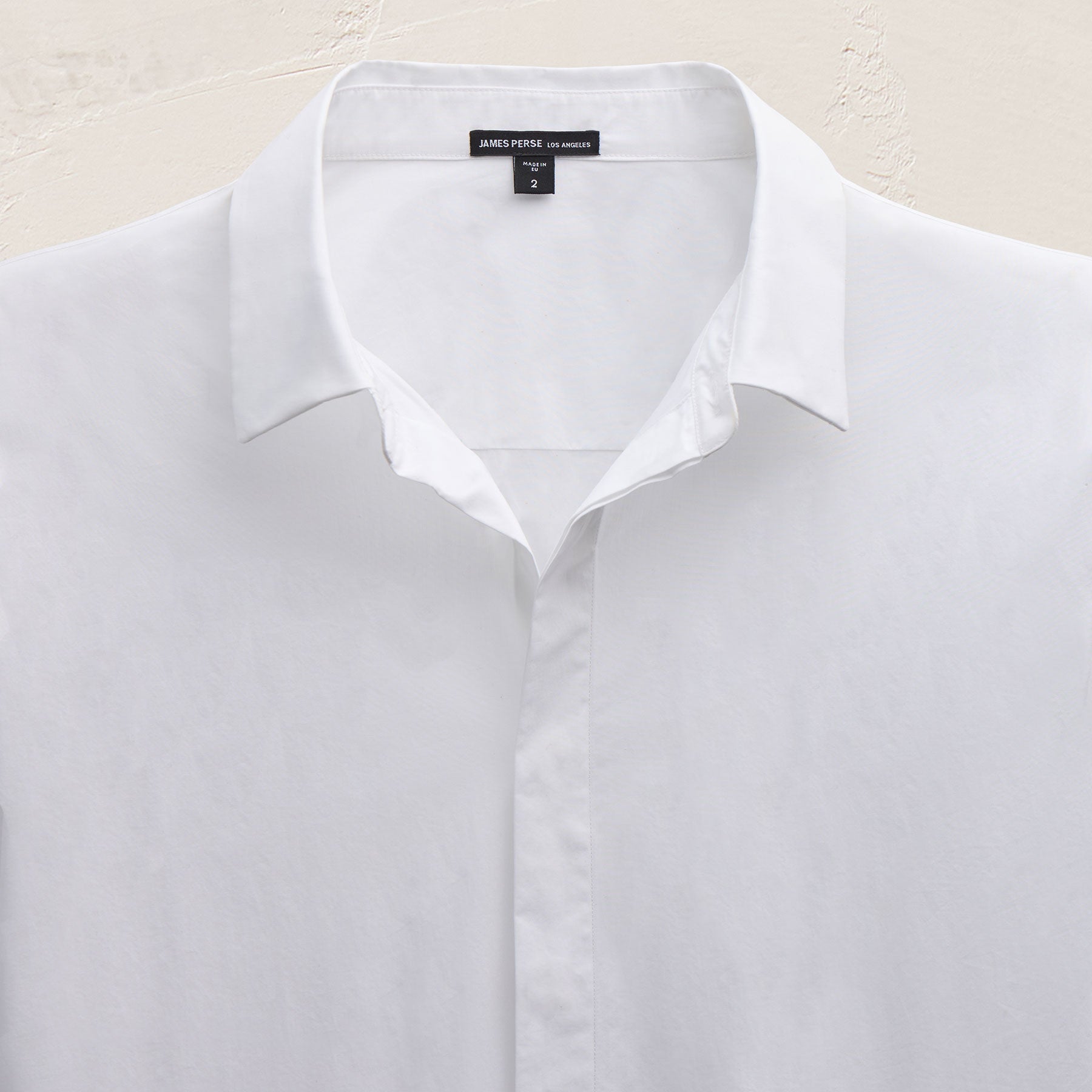 Supima Poplin Shirt - White