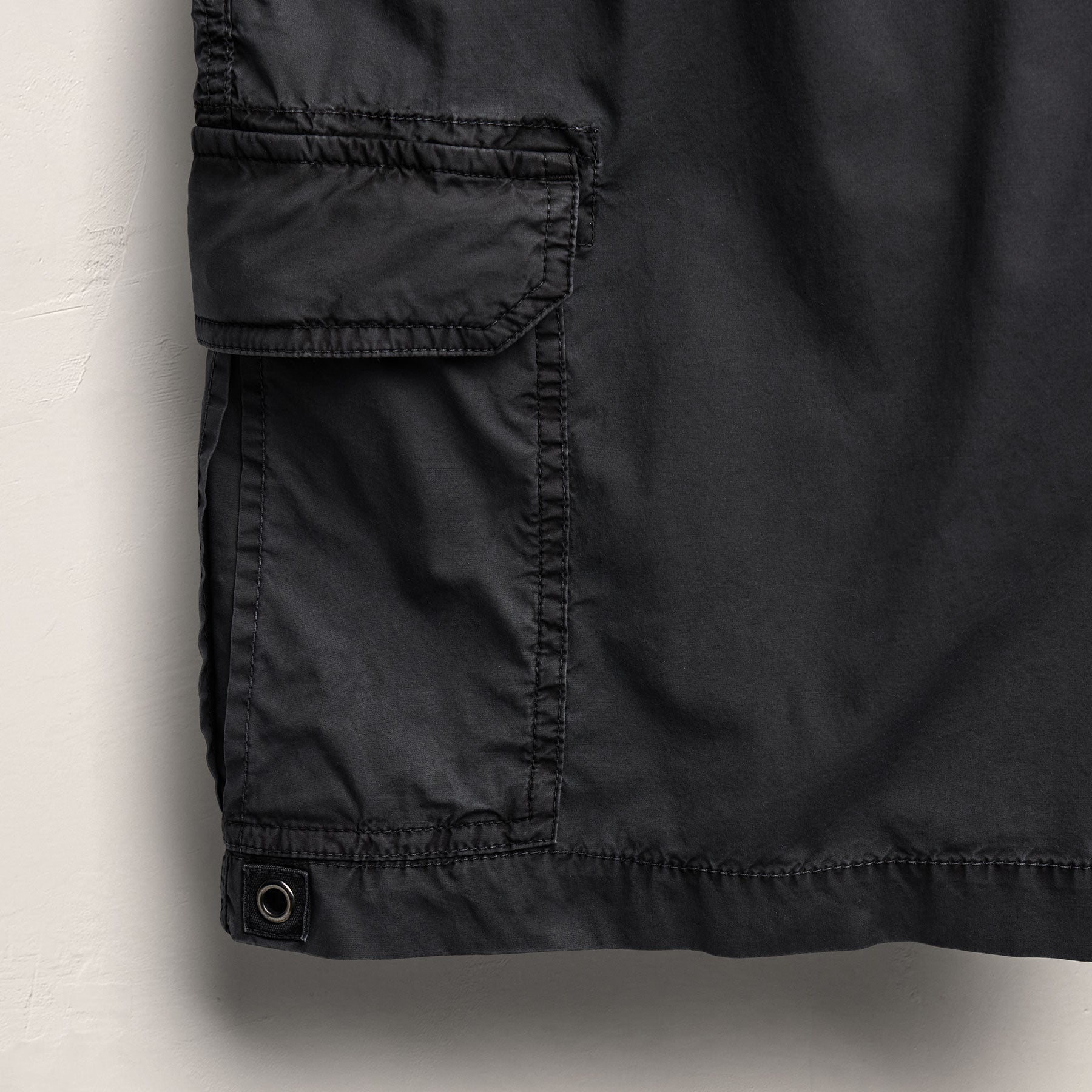 Parachute Poplin Cargo Short - Blue Noir Pigment