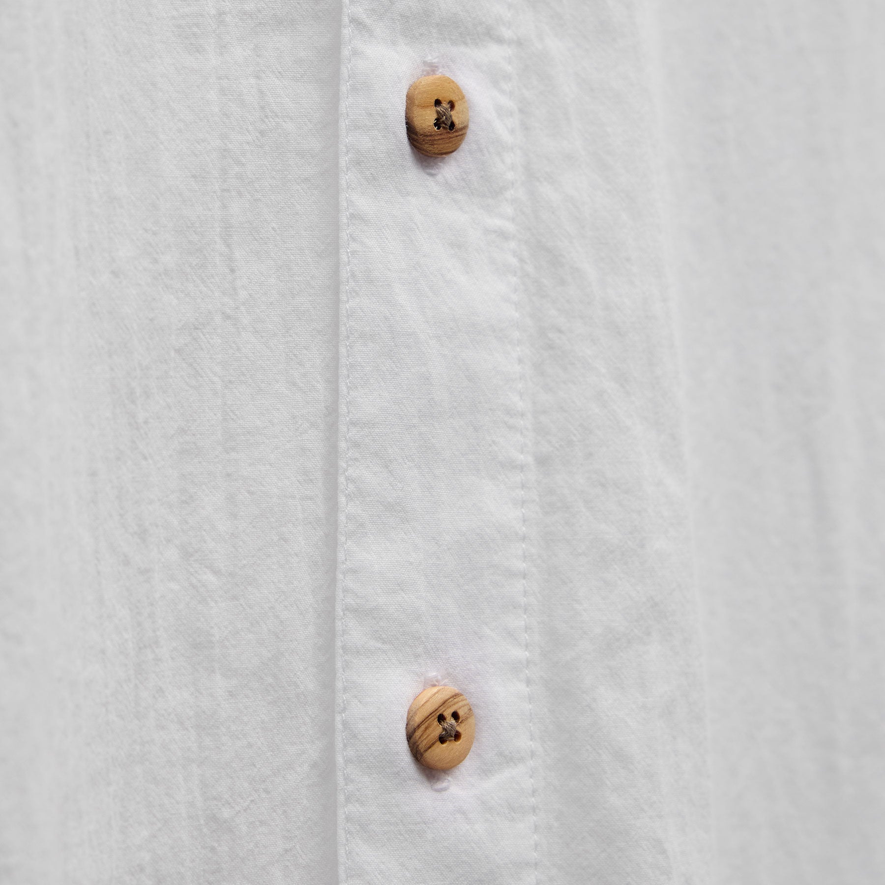 Cotton Muslin Shirt - White
