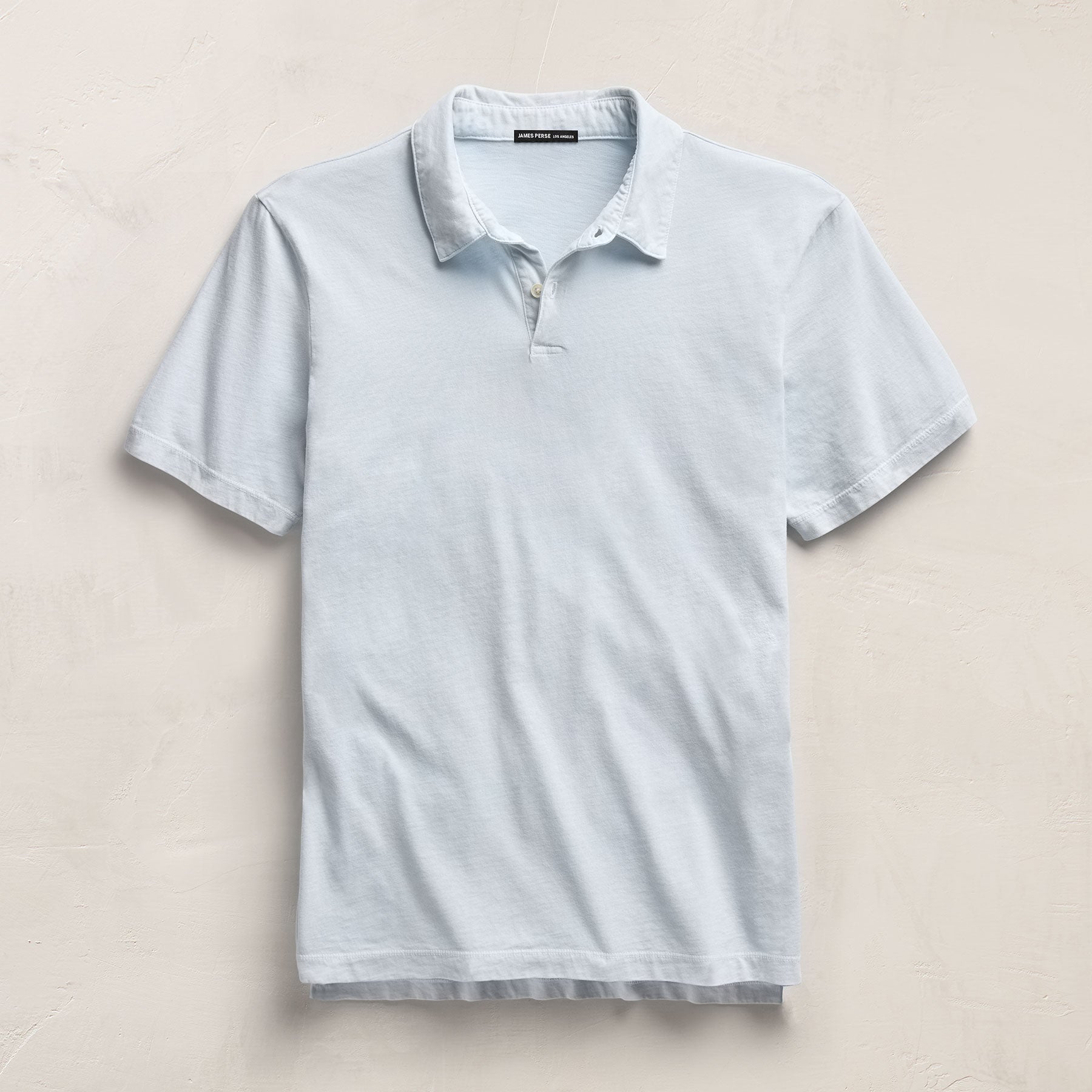 Sueded Jersey Polo - Memory Pigment