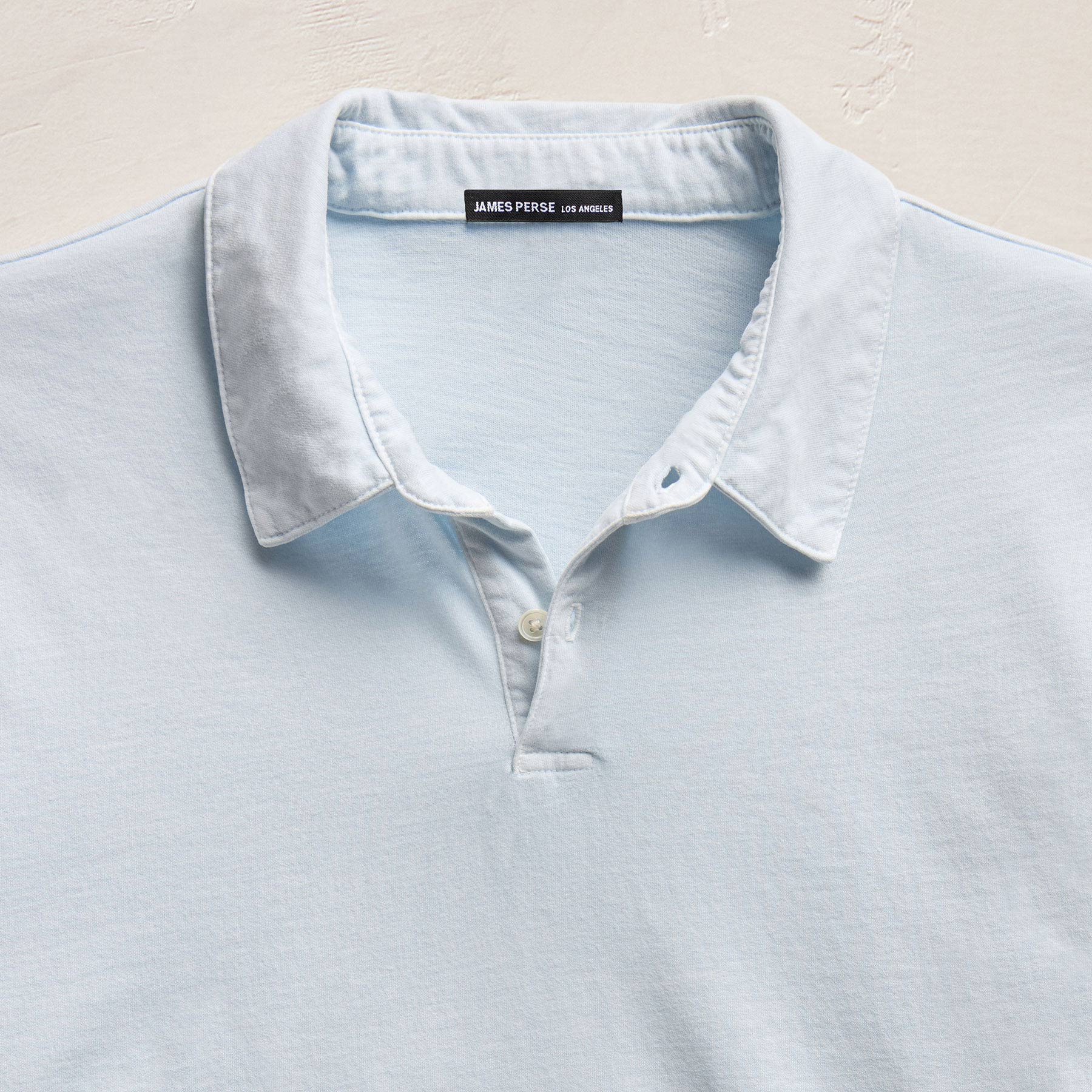 Sueded Jersey Polo - Memory Pigment