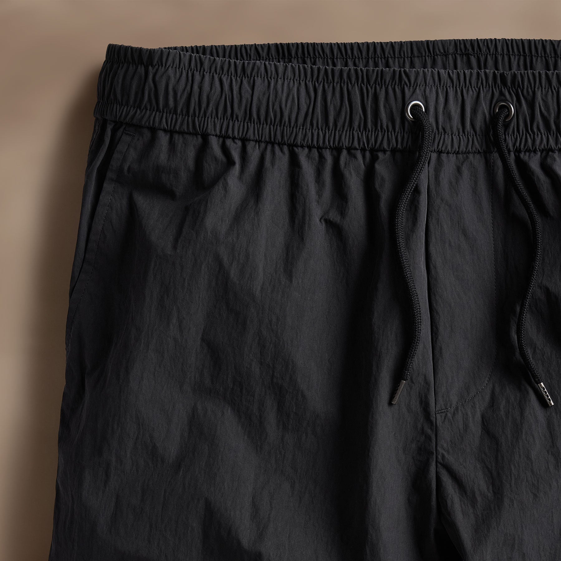 Palm Embroidered Boardshort - Black