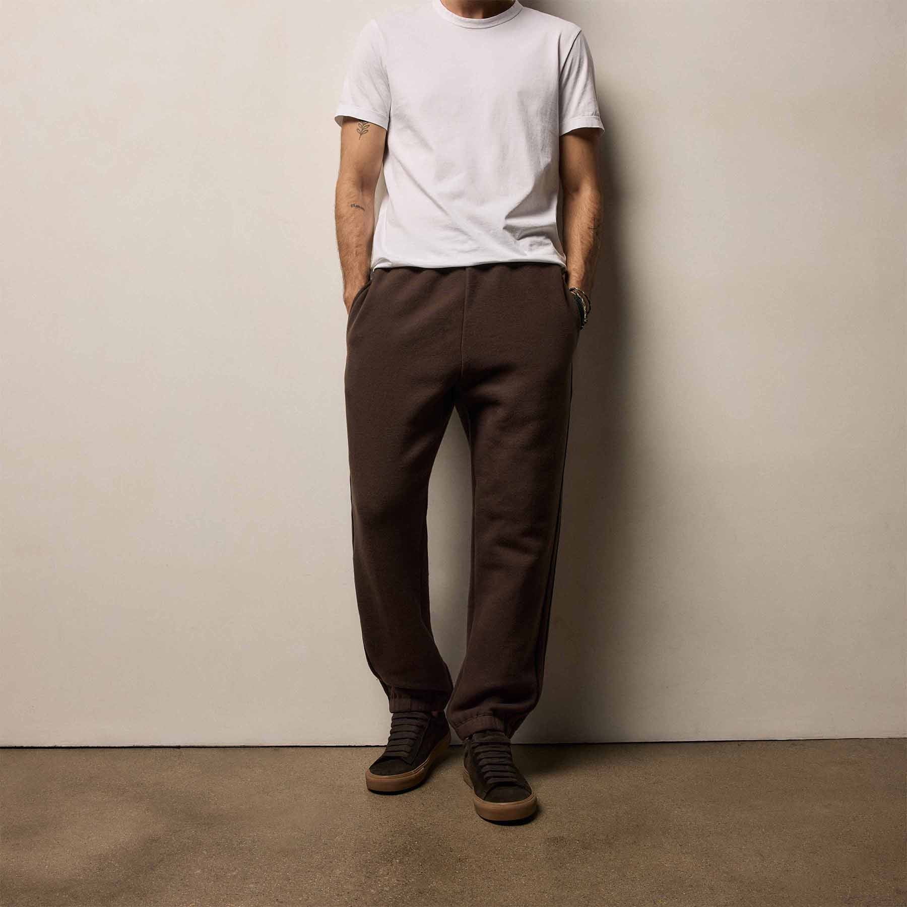 Men's Cozy Hooded Sweatshirt & Cozy Sweat Pant With Piping Gift Set - Porcupine