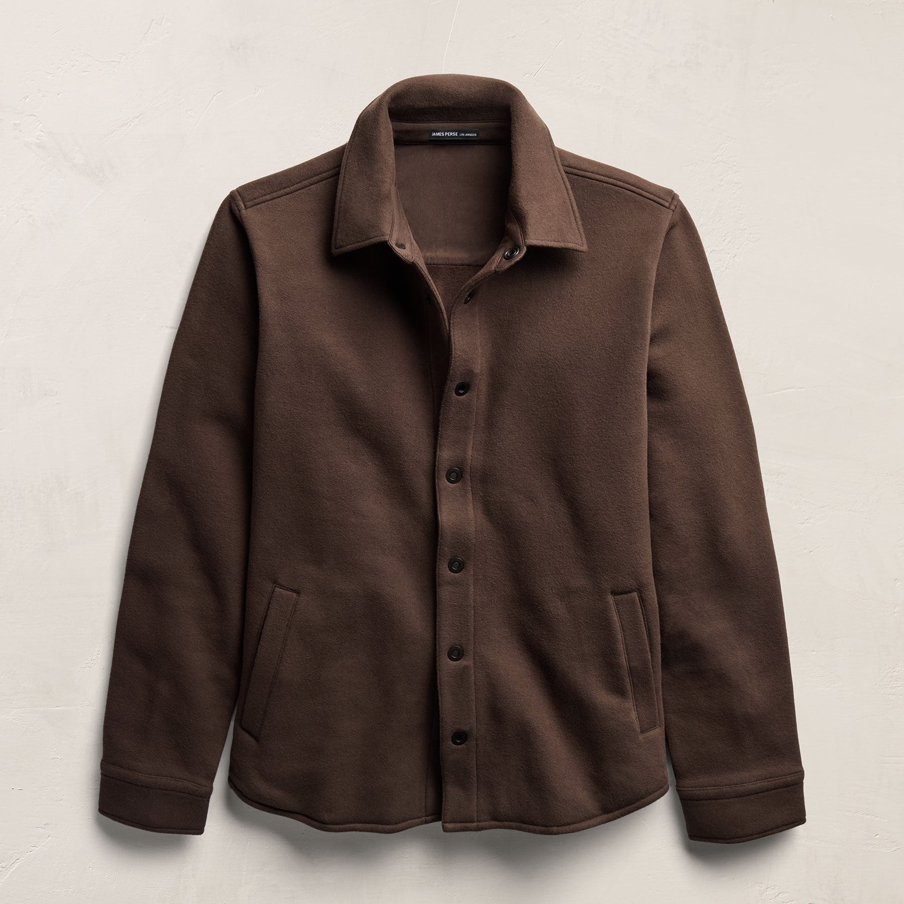 Cozy Fleece Snap Front Jacket - Porcupine