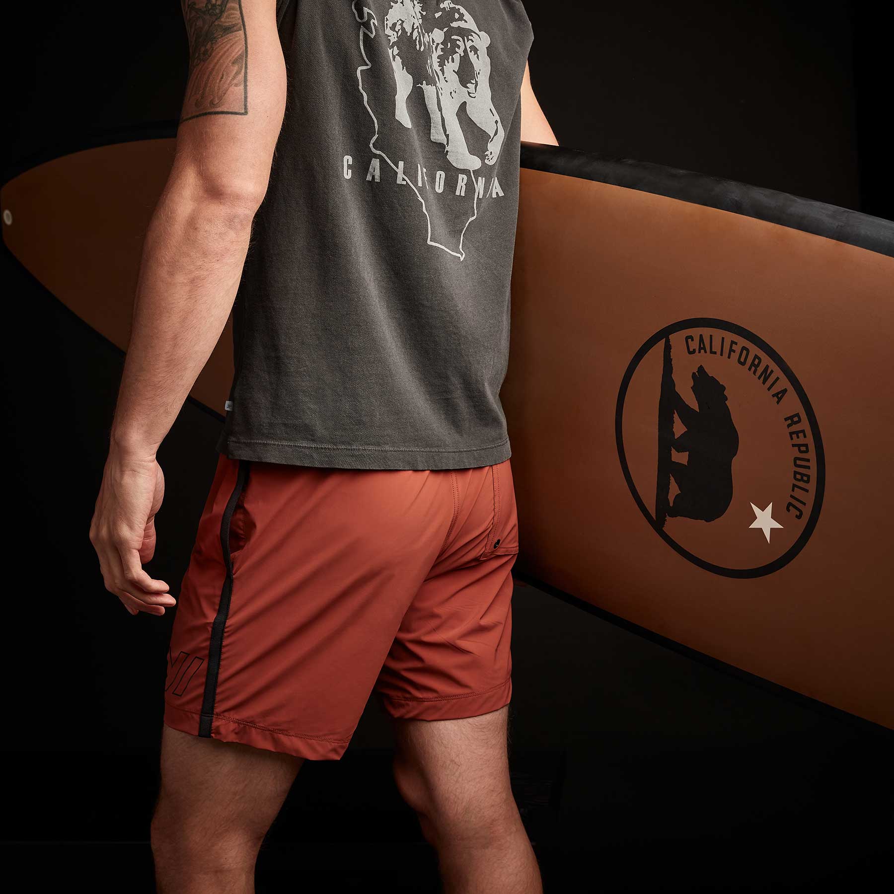 California Bear Longboard 7Ft 10In - Cadmium