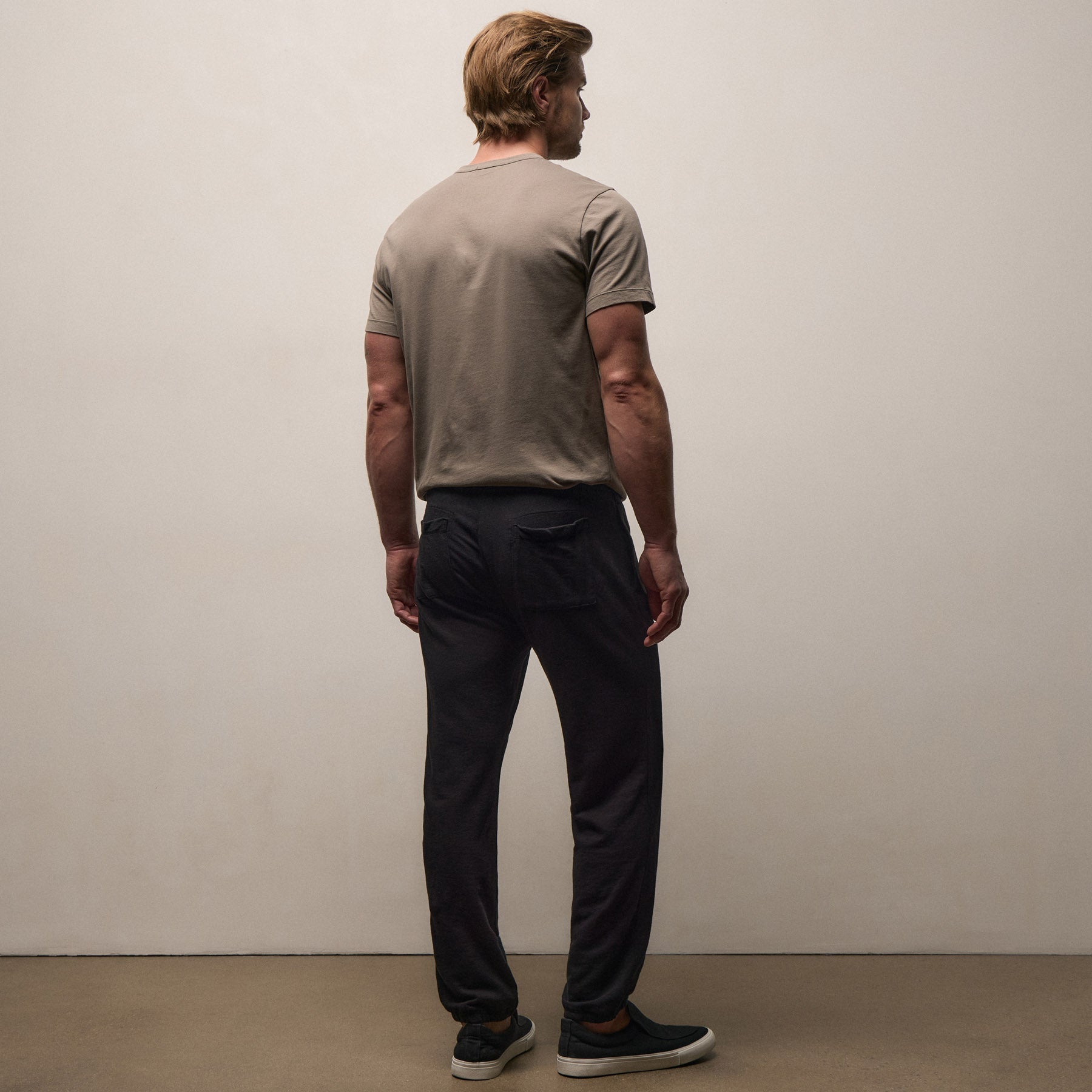 Vintage French Terry Sweatpant - Black