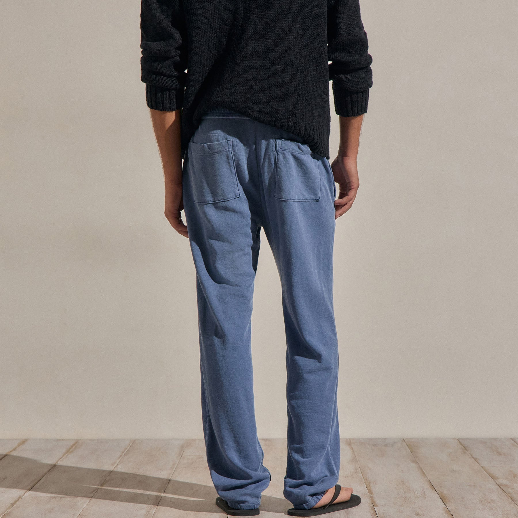 Vintage French Terry Sweatpant - Danube Pigment