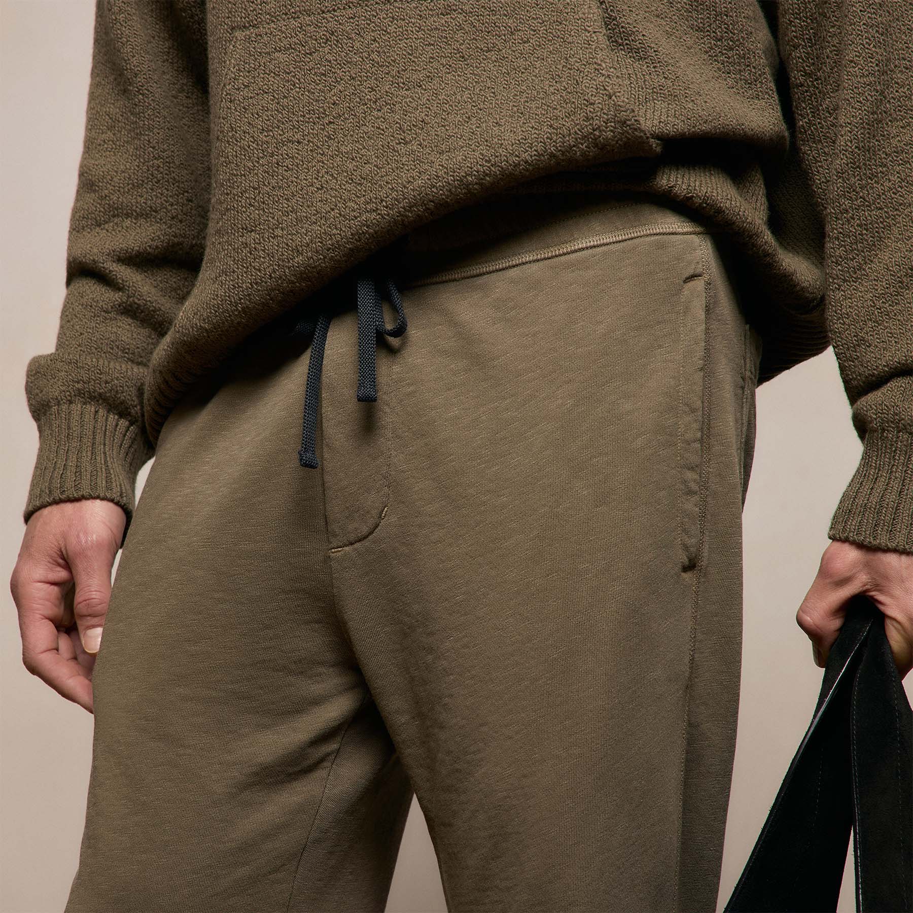 Vintage French Terry Sweatpant - Light Olive Pigment