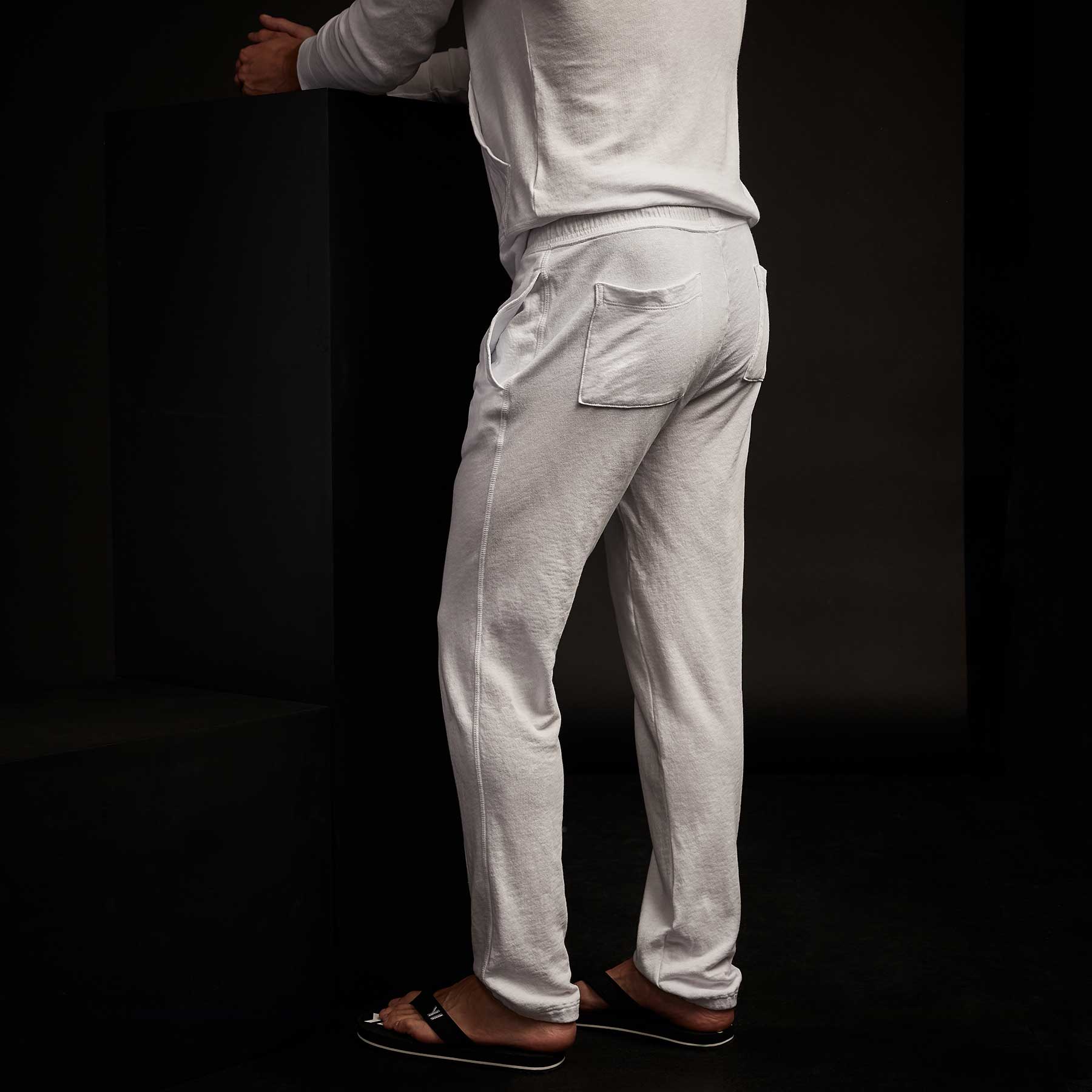 Vintage French Terry Sweatpant - White