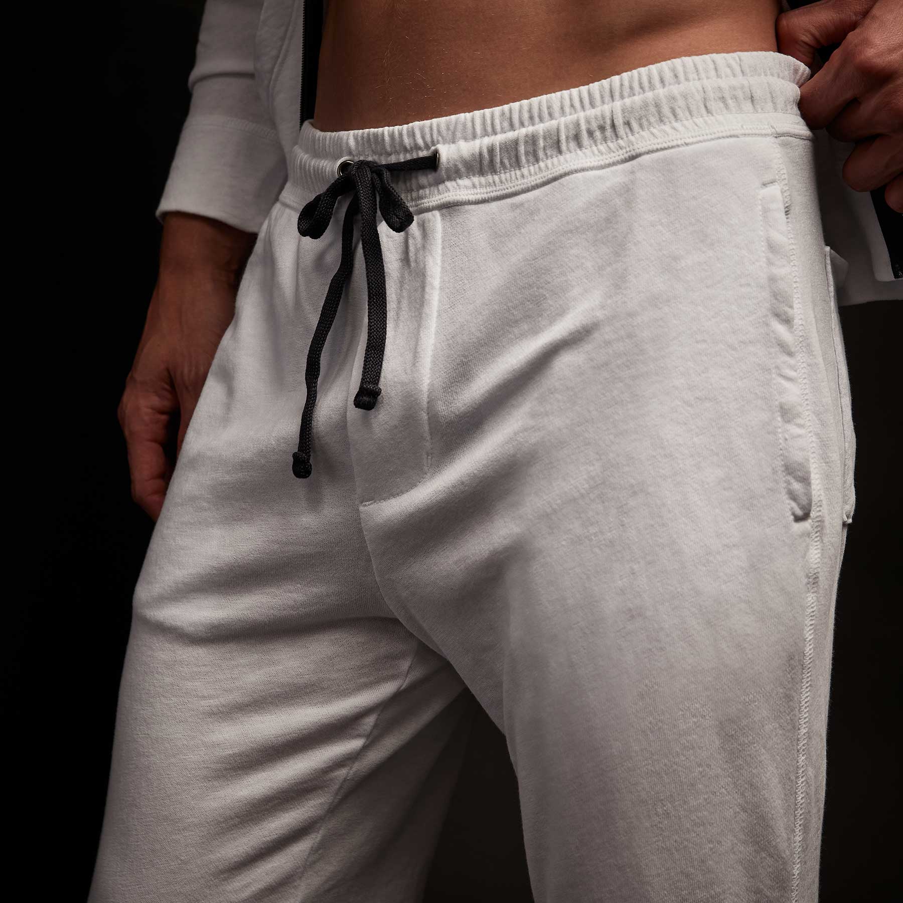 Vintage French Terry Sweatpant - White