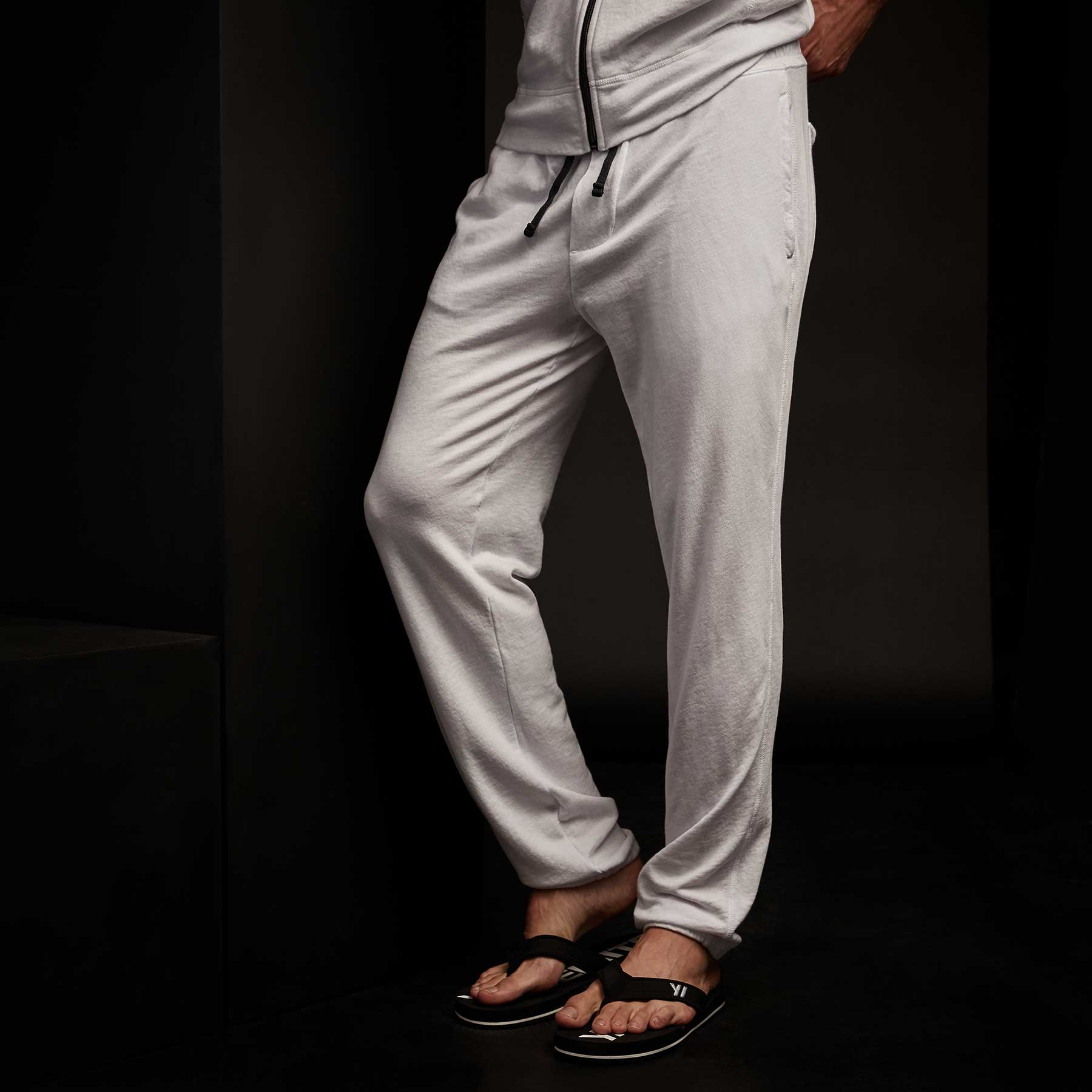 Vintage French Terry Sweatpant - White