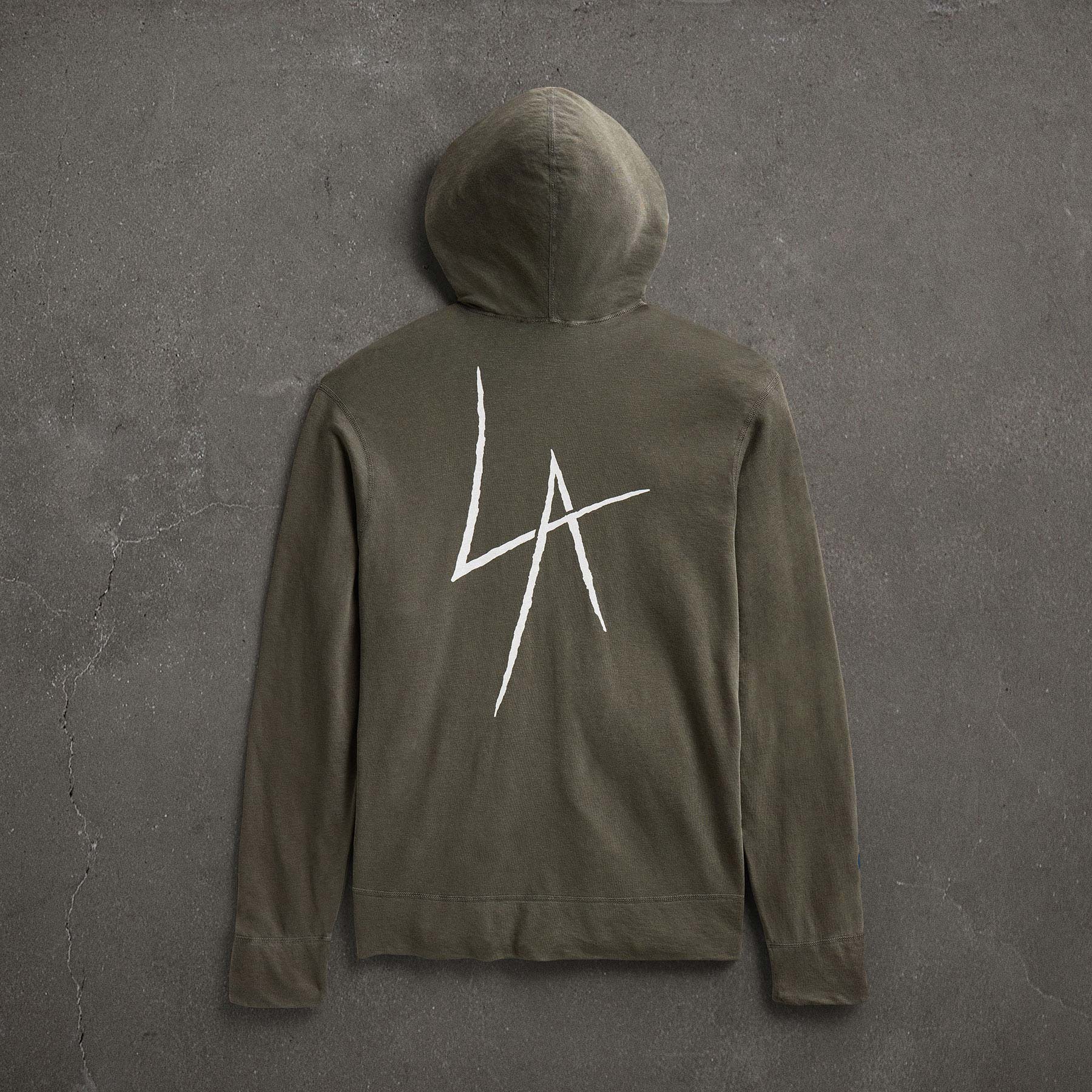 JP x LA Zip Up Hoodie - Platoon Pigment