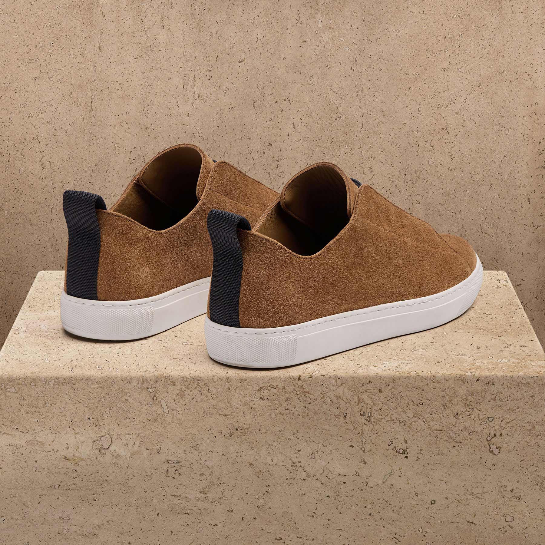 Men's Suede Solstice Sneaker - Chestnut