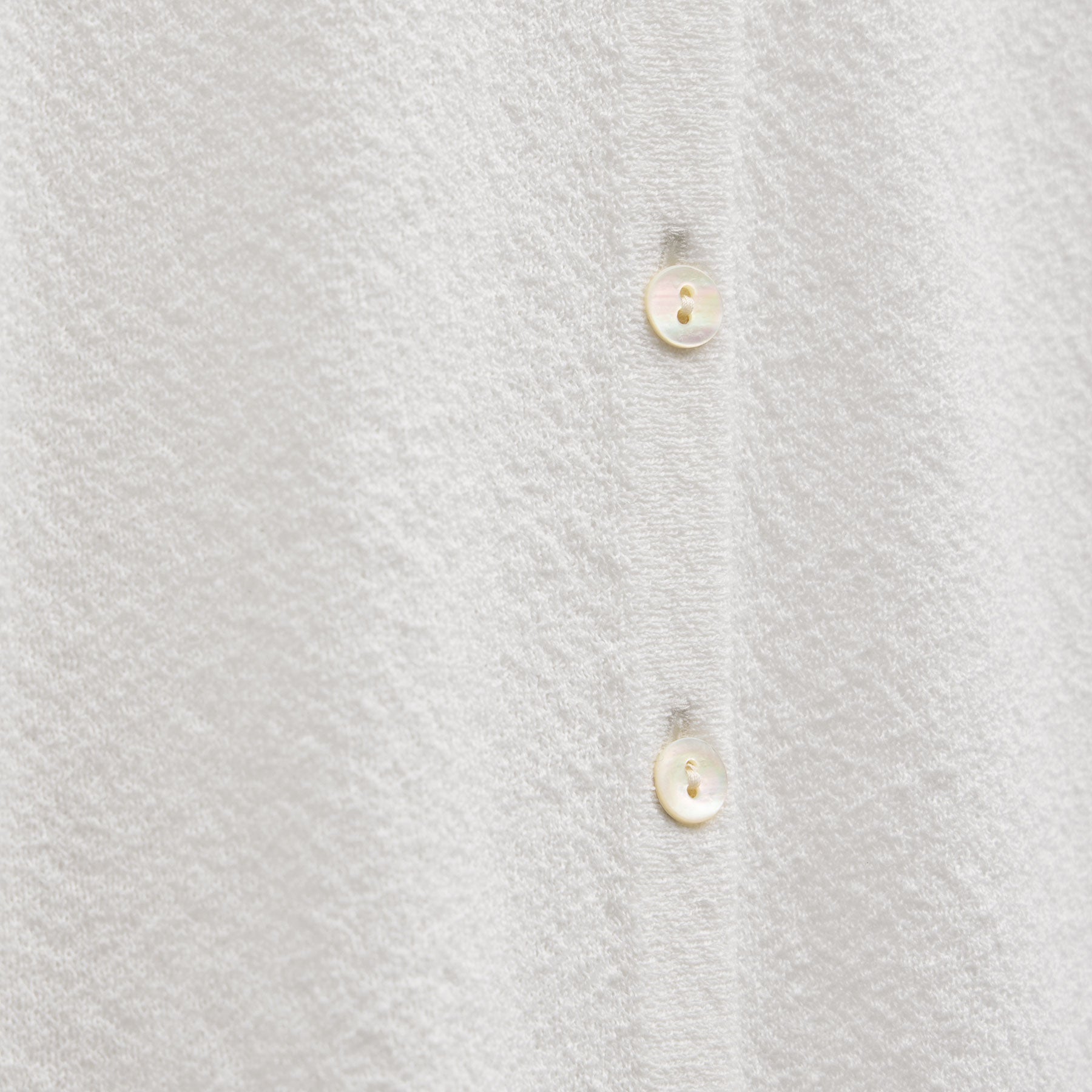 Fine Knit Cardigan - White