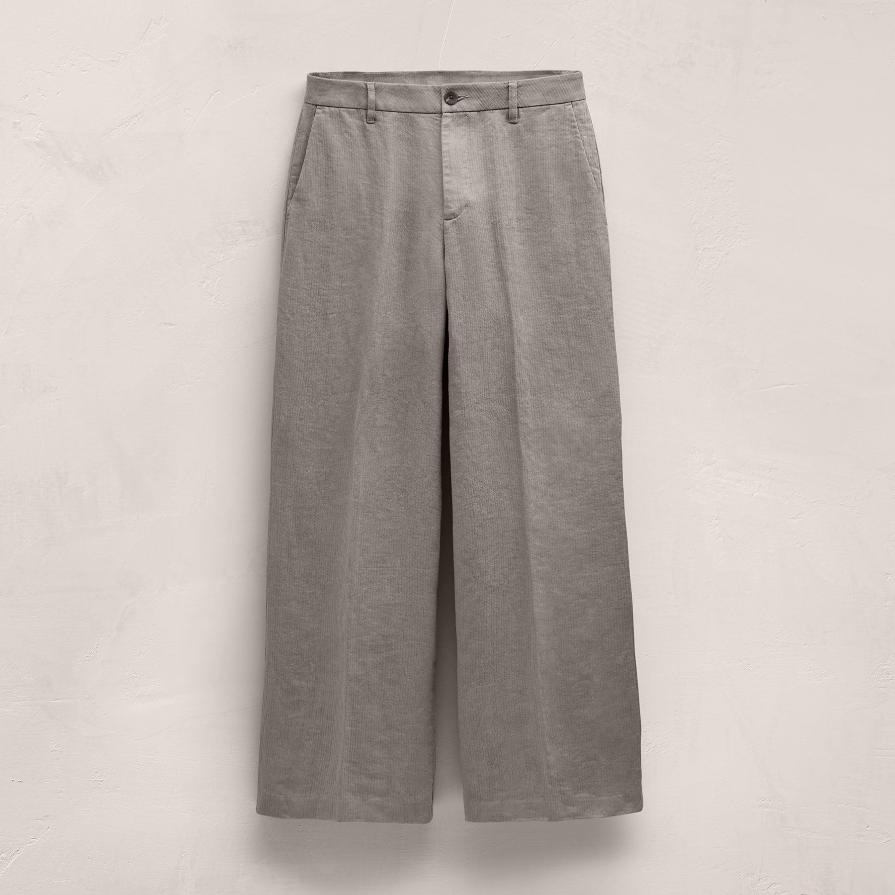 Playa Linen Trouser - Fog