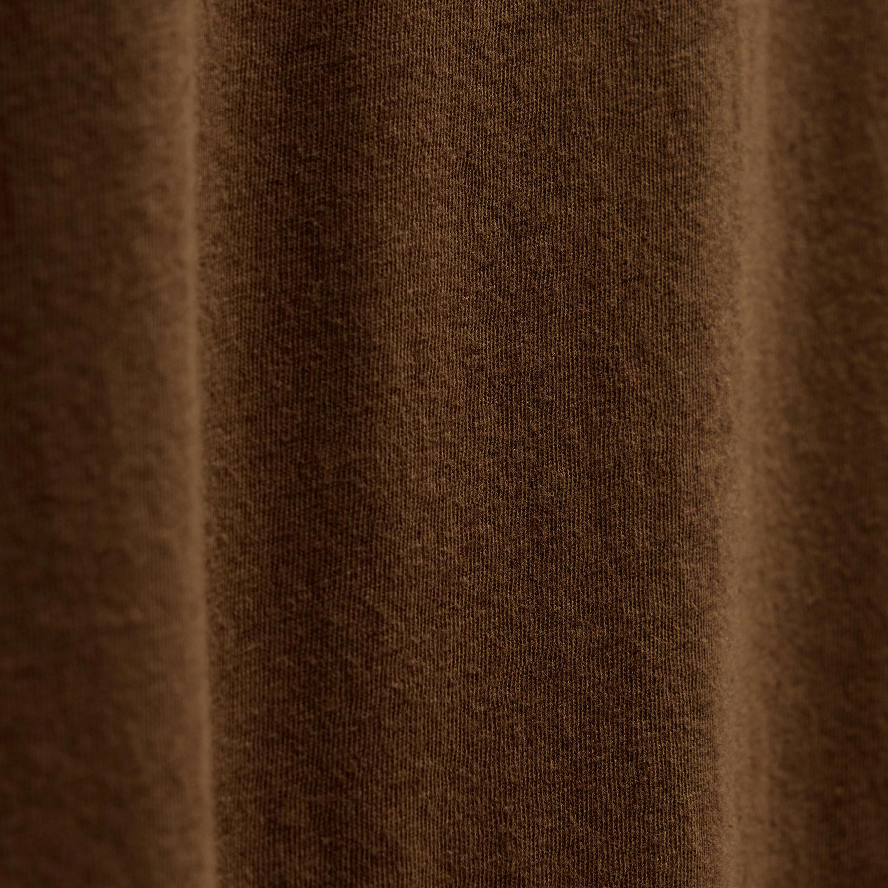 Cotton Linen Lounge Tee - Cocoa