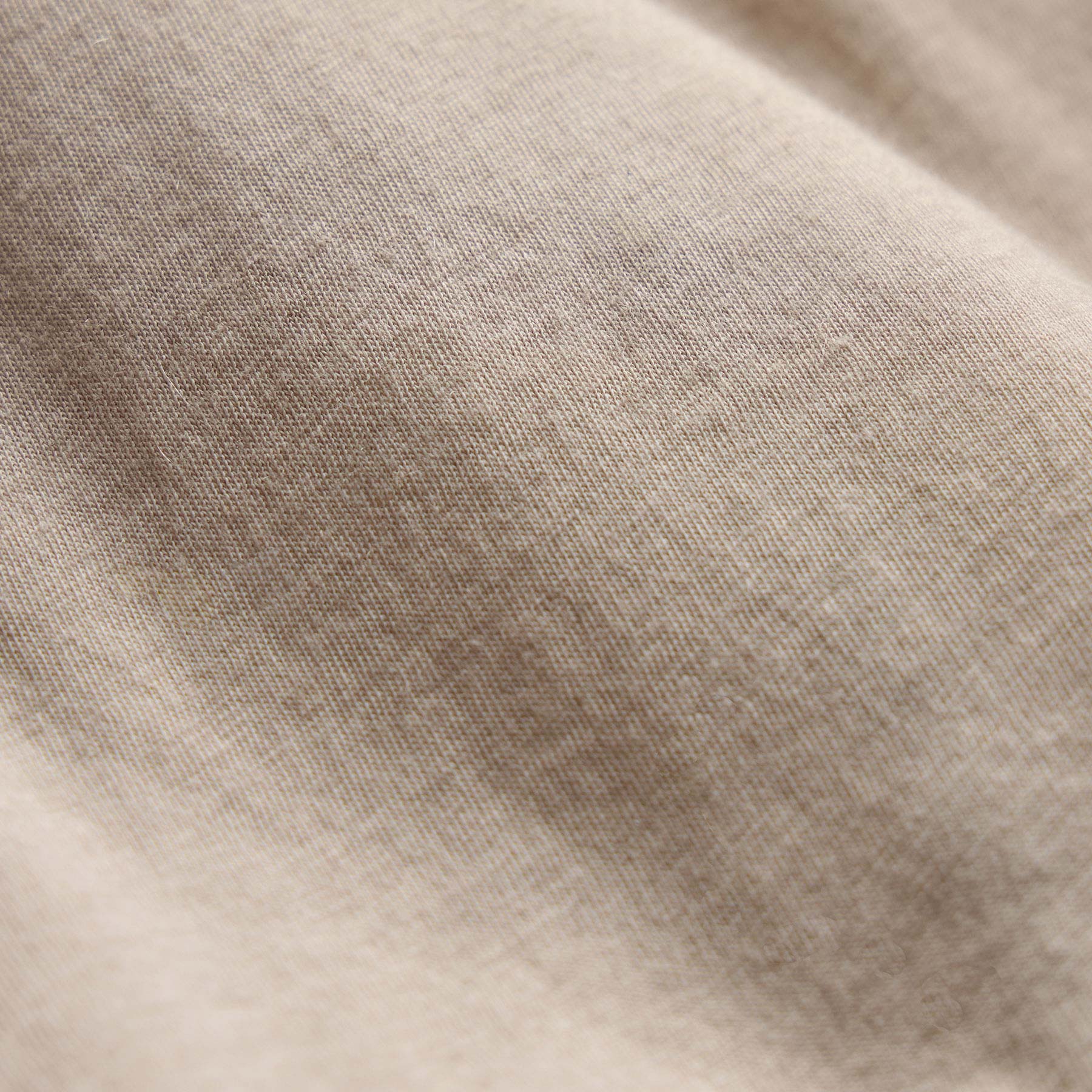 Cotton Cashmere Tee - Stone