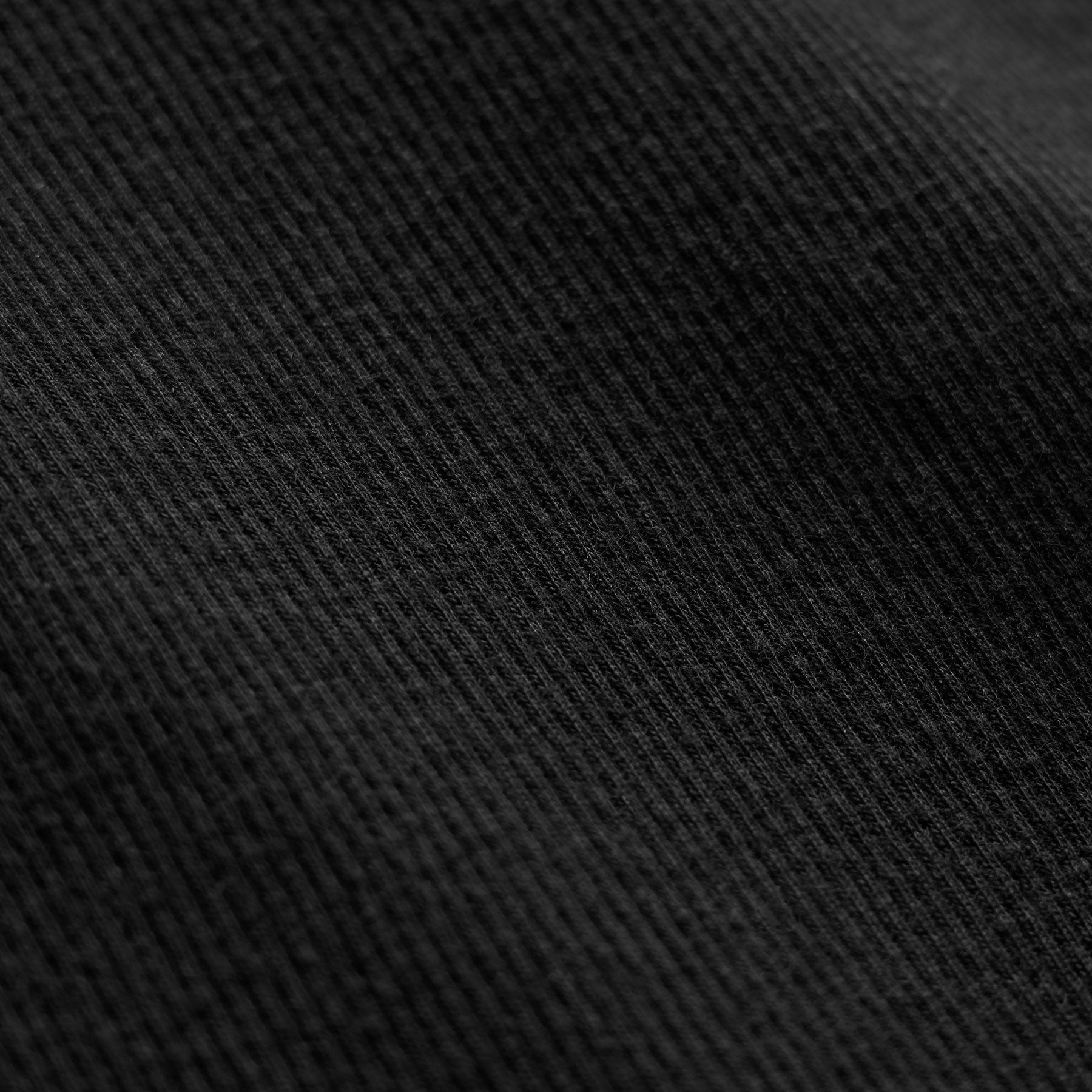 Cotton Cashmere Rib Tank - Black