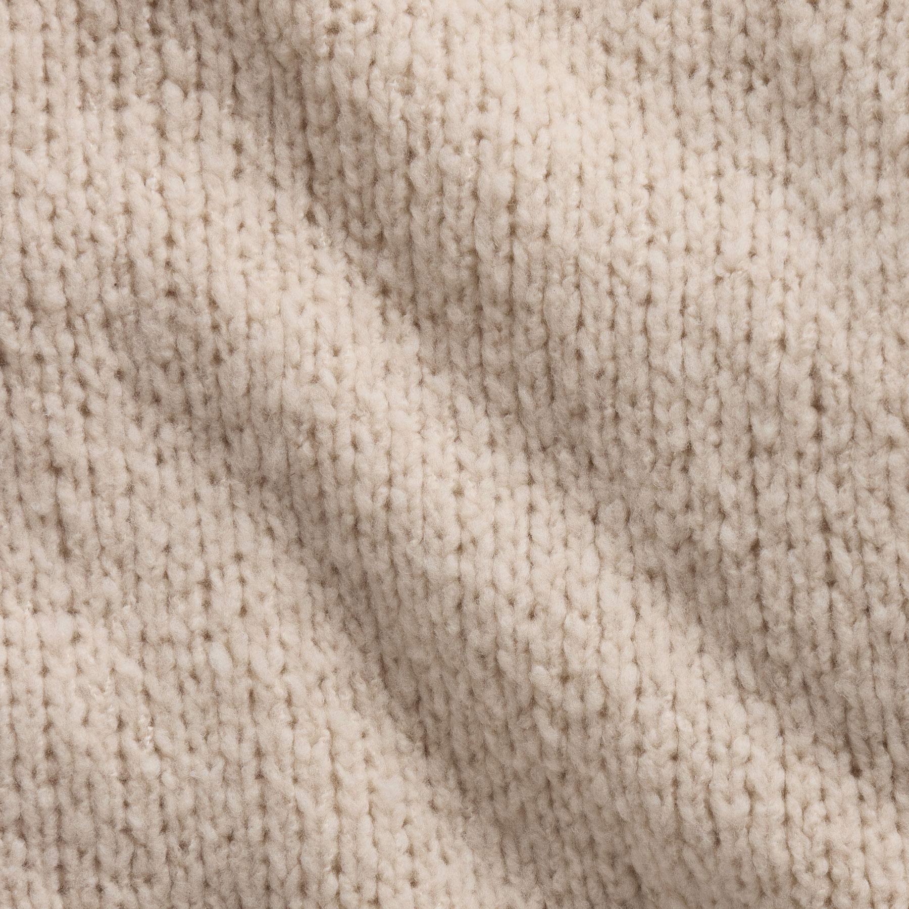 Cashmere Silk Crew Neck - Biscotti