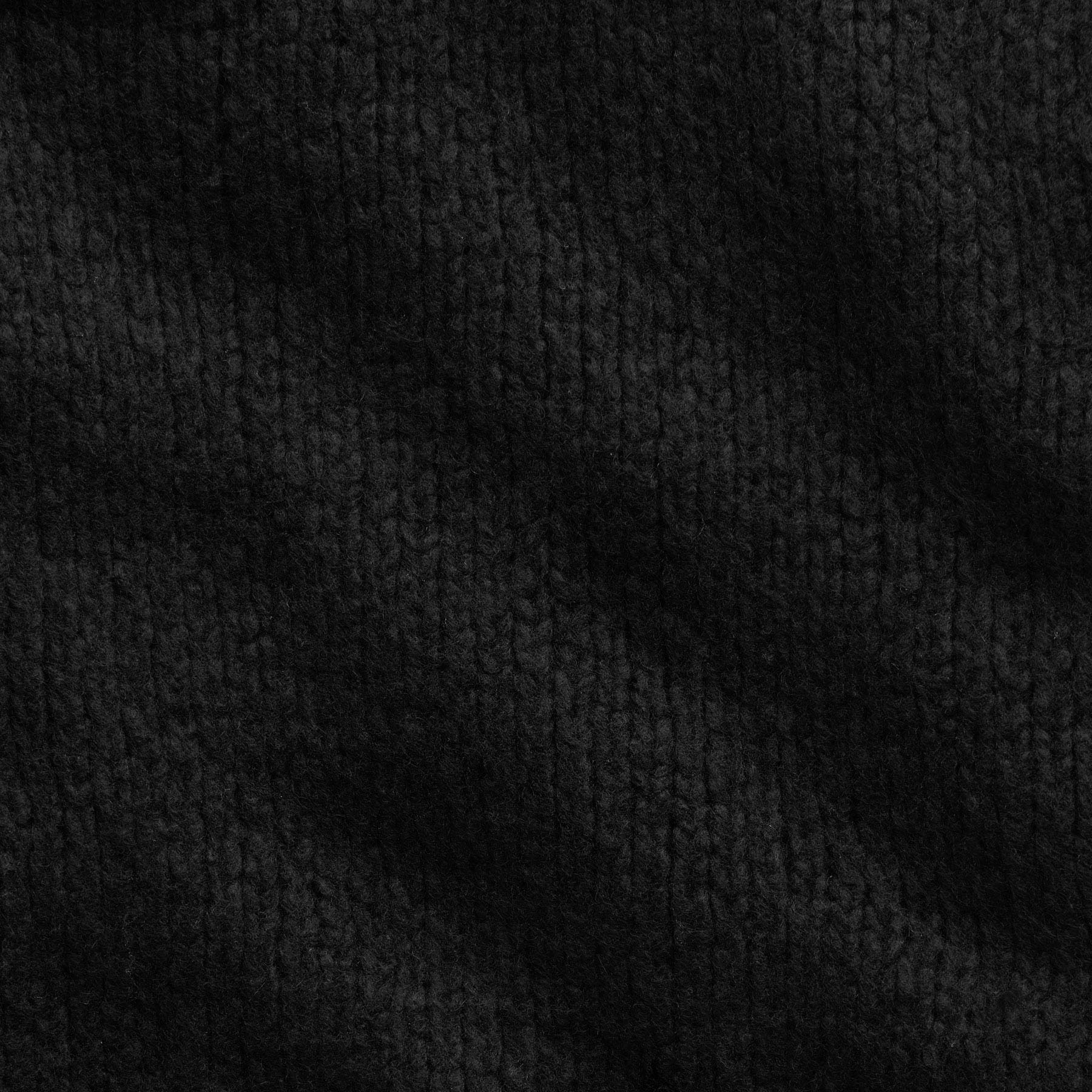 Cashmere Silk Crew Neck - Black
