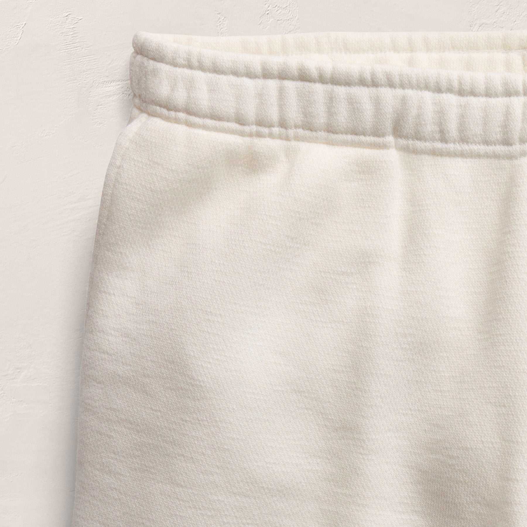 French Terry Sweat Short - Off White