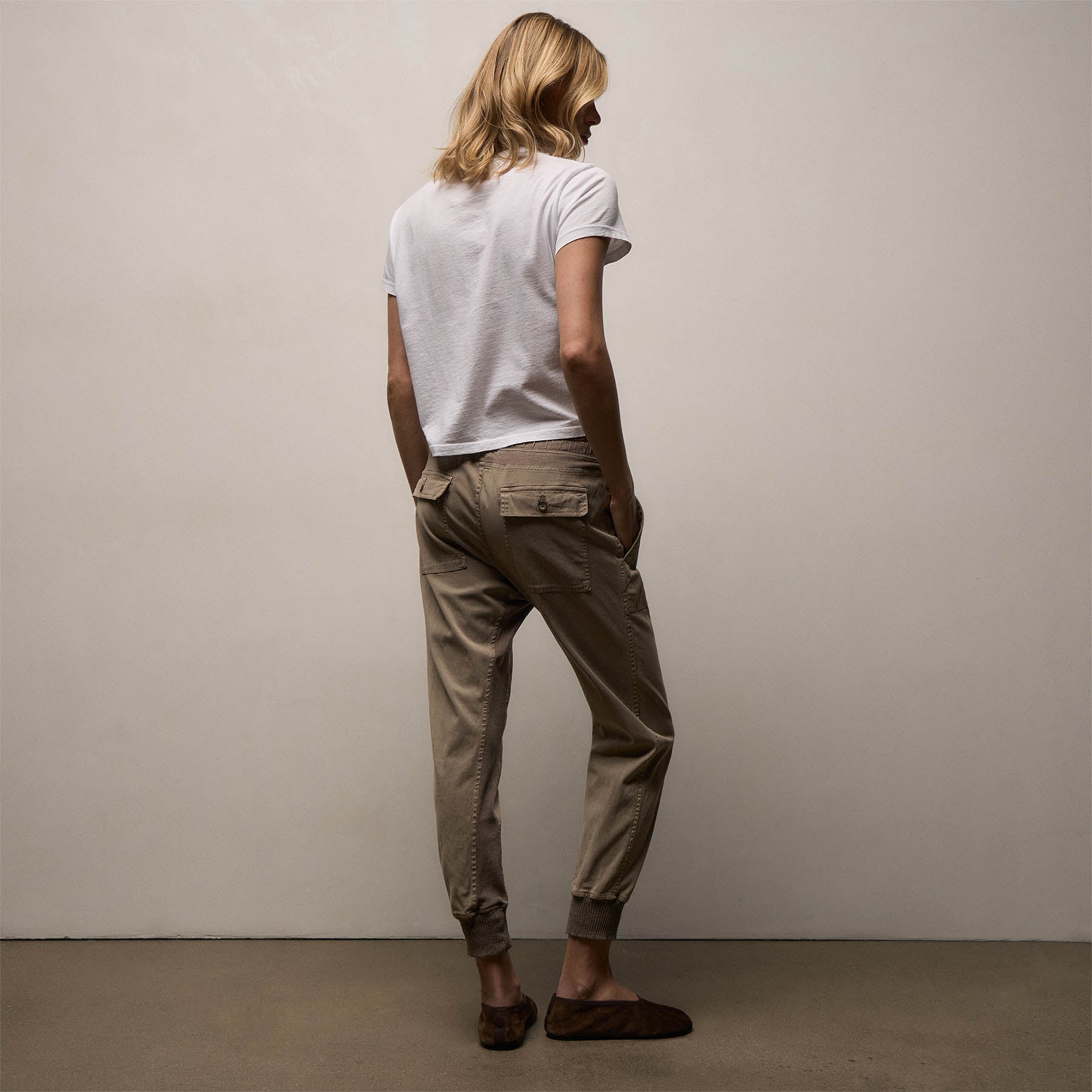 Mixed Media Pant - Coyote