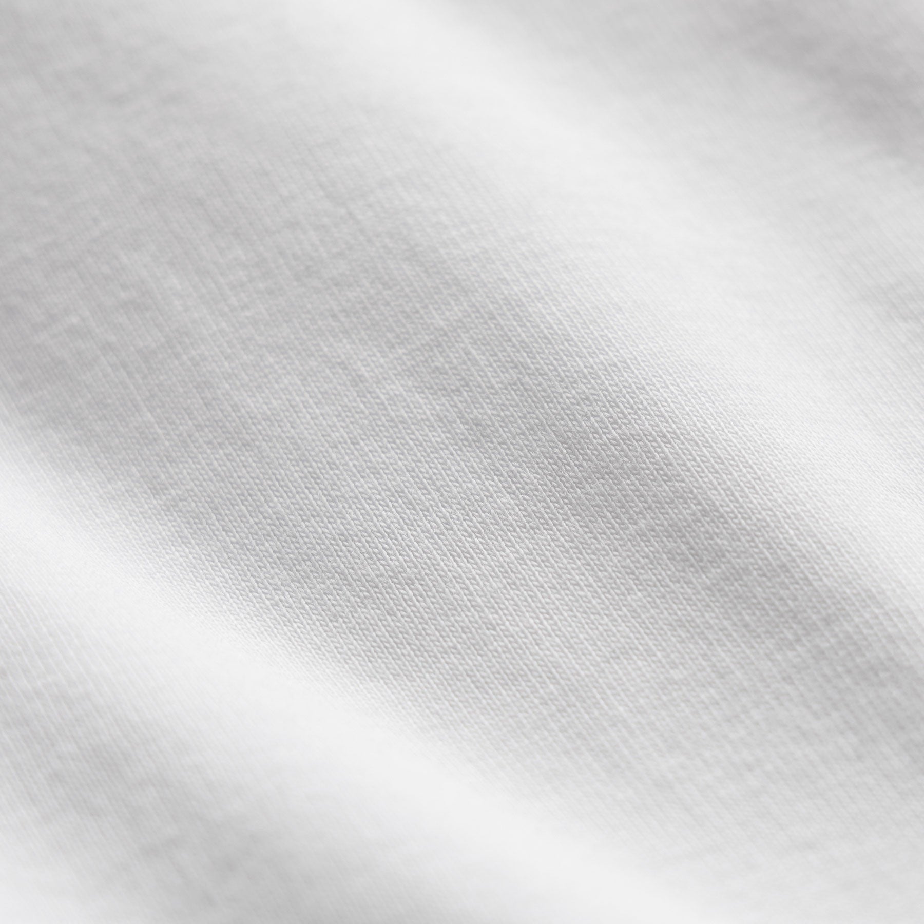 Compact Cotton Baby V Tee - White