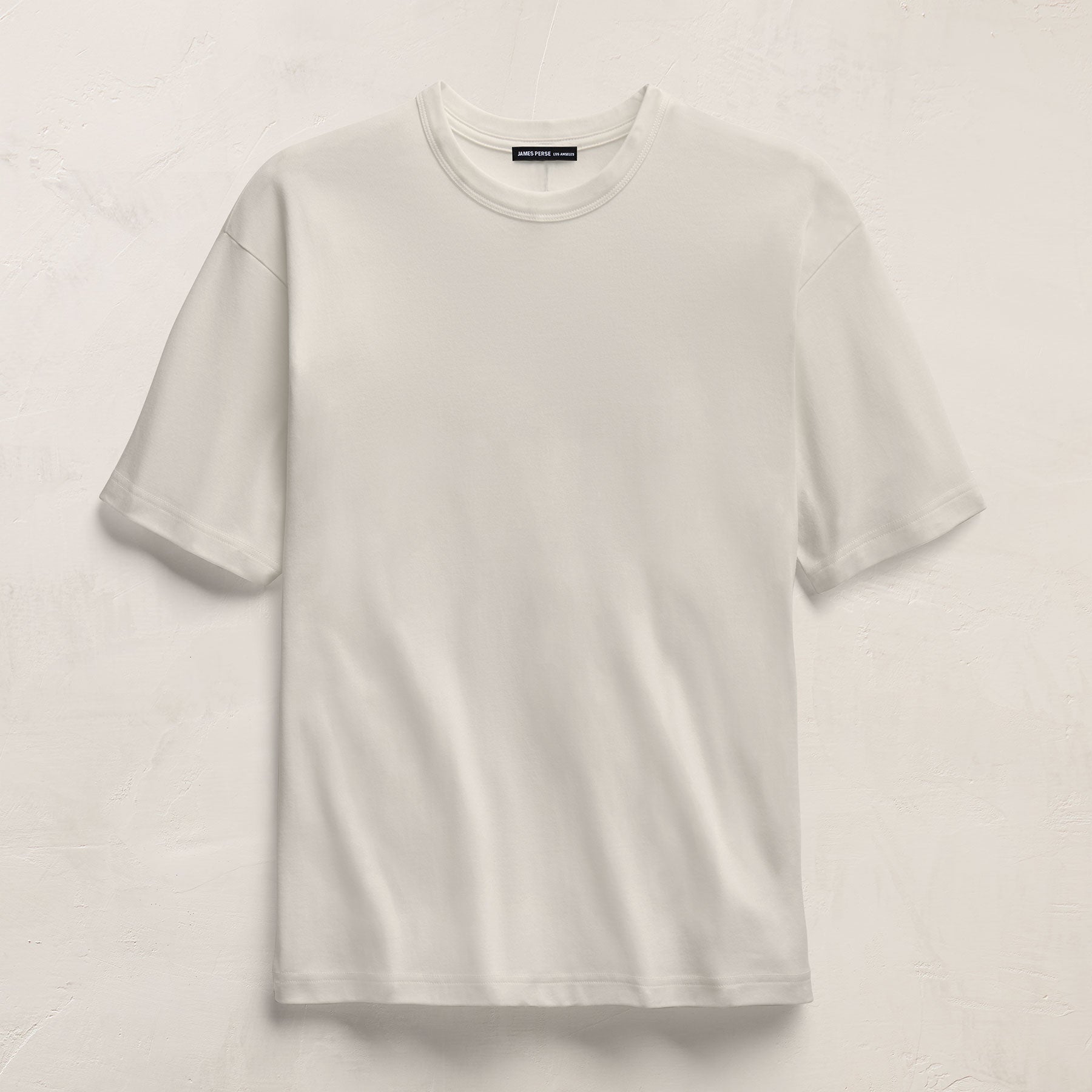 Cotton Jersey Oversized Tee - Off White