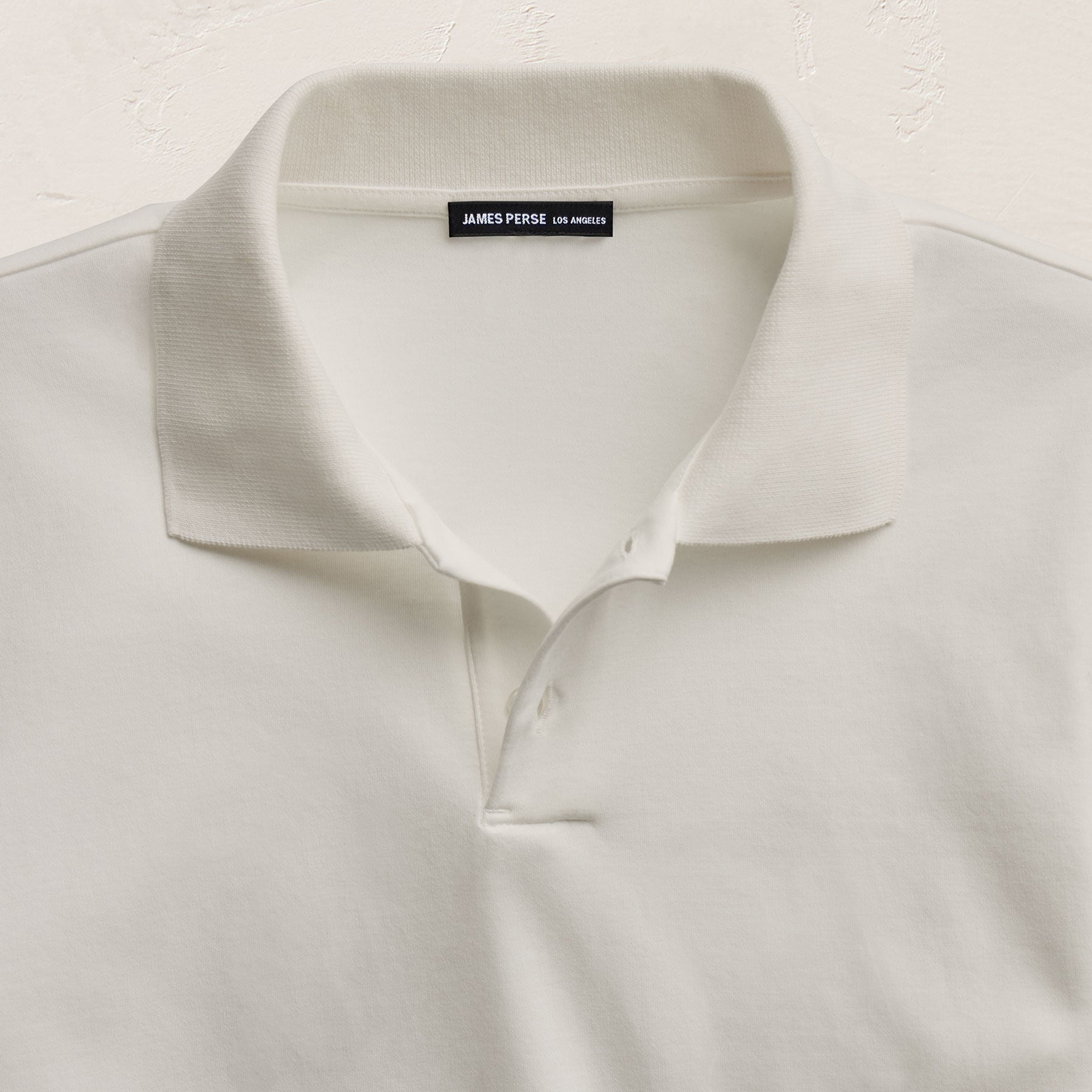Cotton Jersey Polo - Off White