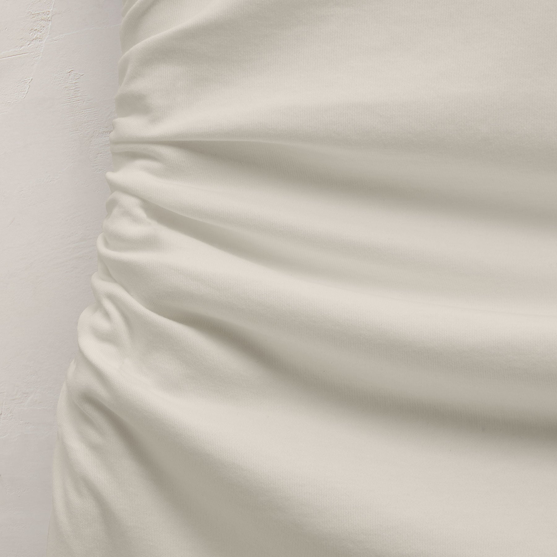 Cotton Jersey Tank Dress - Off White