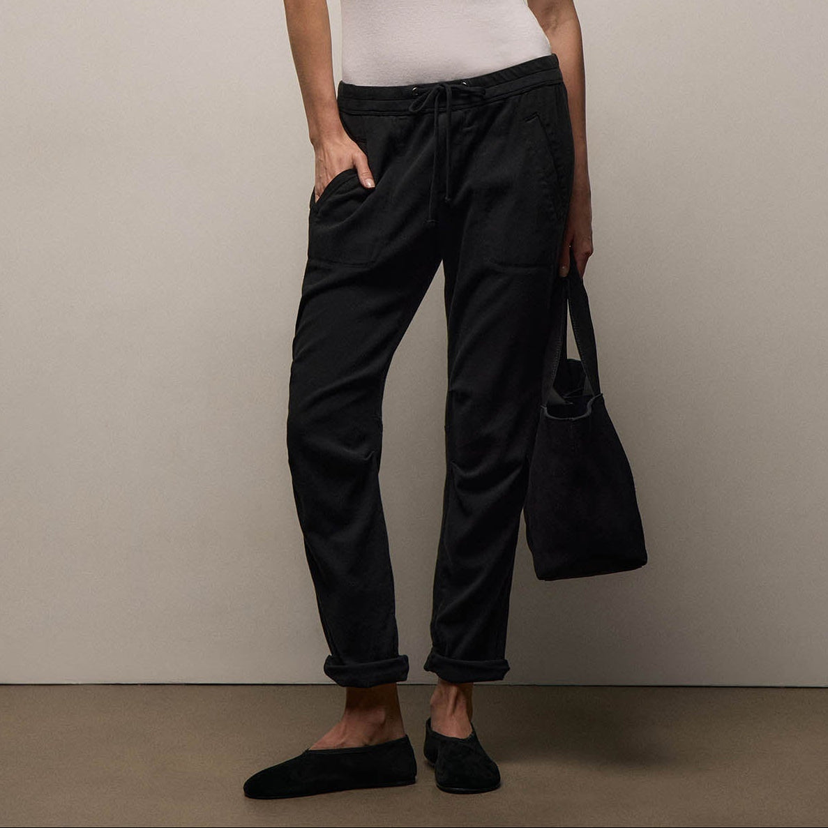 Soft Drape Pant - Black