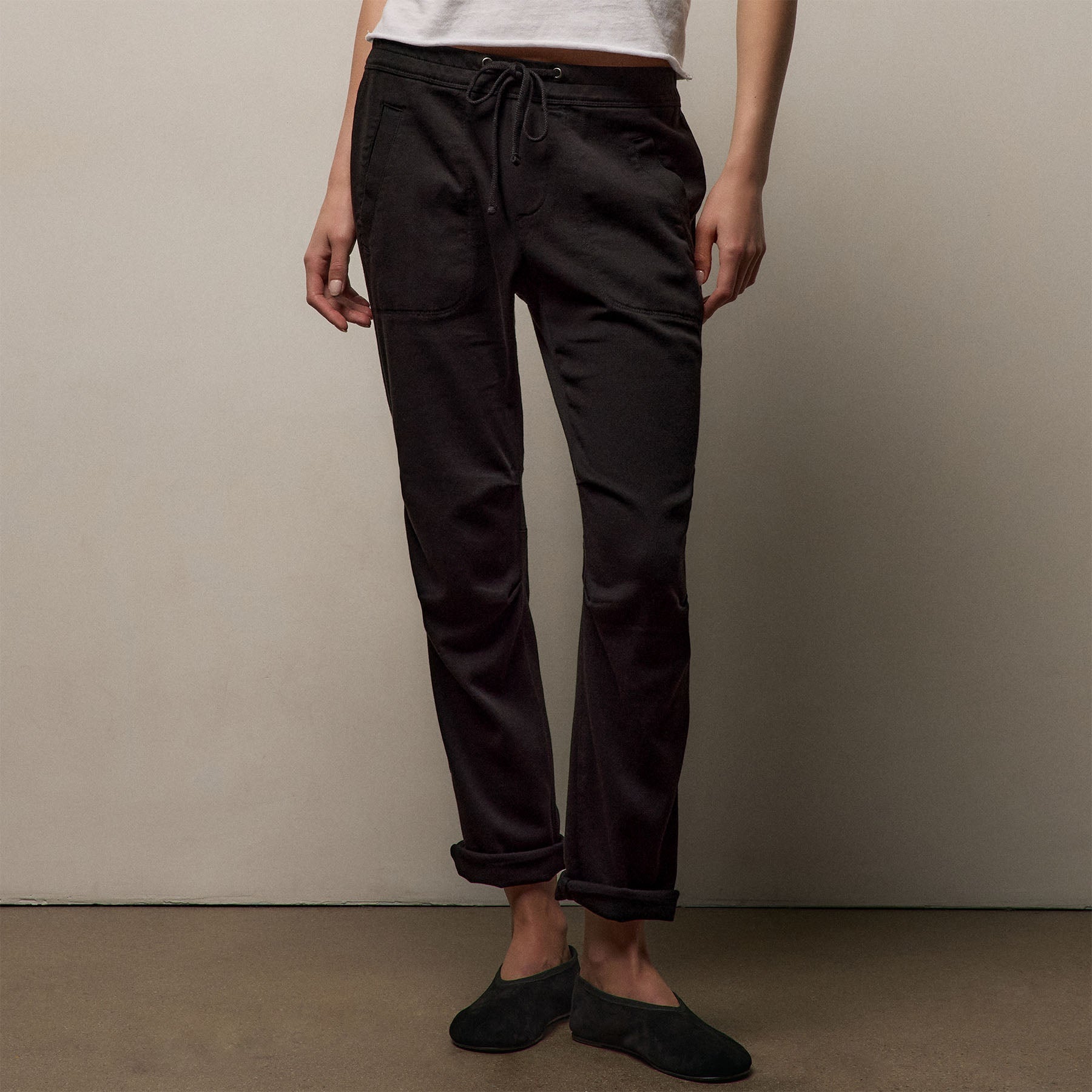 Soft Drape Pant - Black