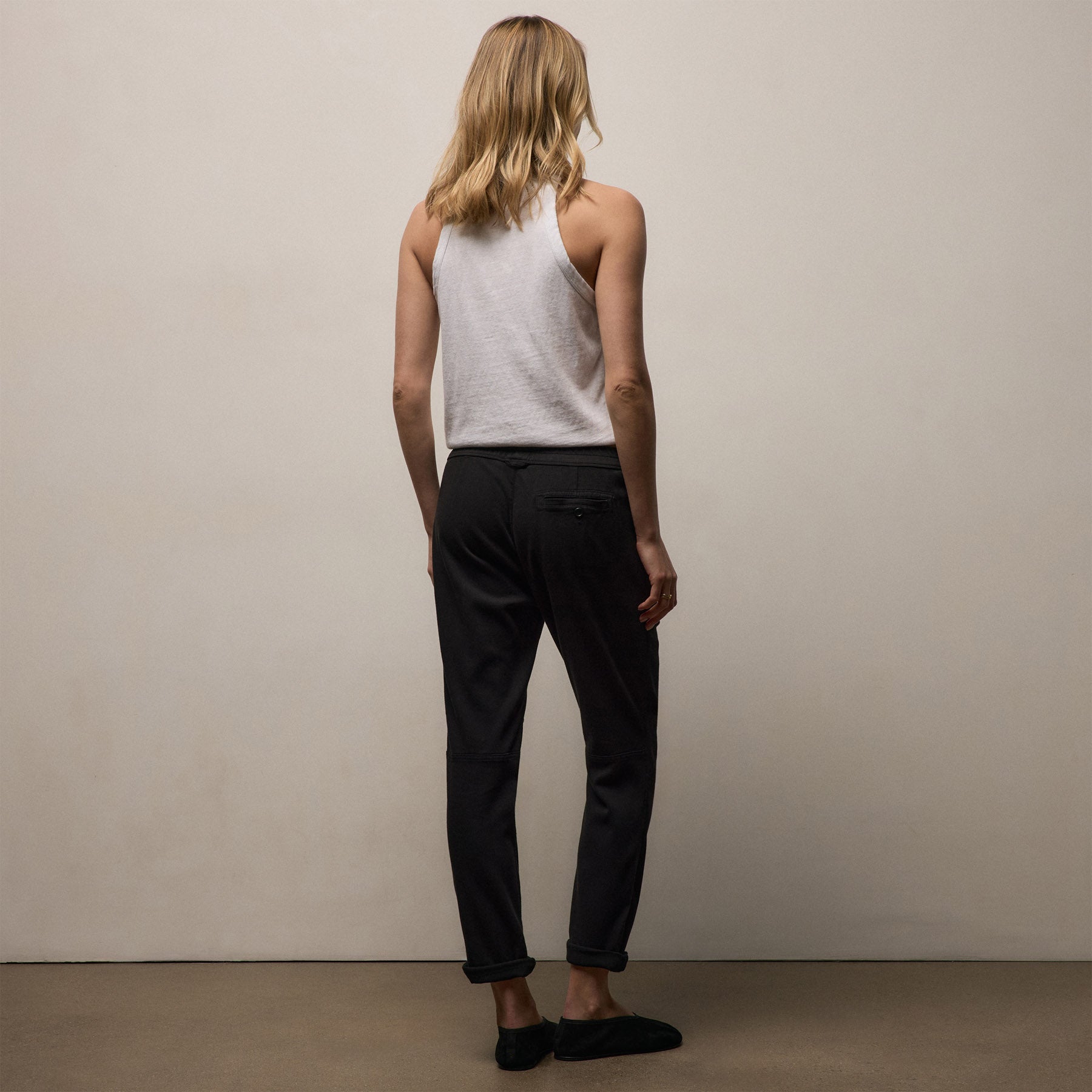 Soft Drape Pant - Black