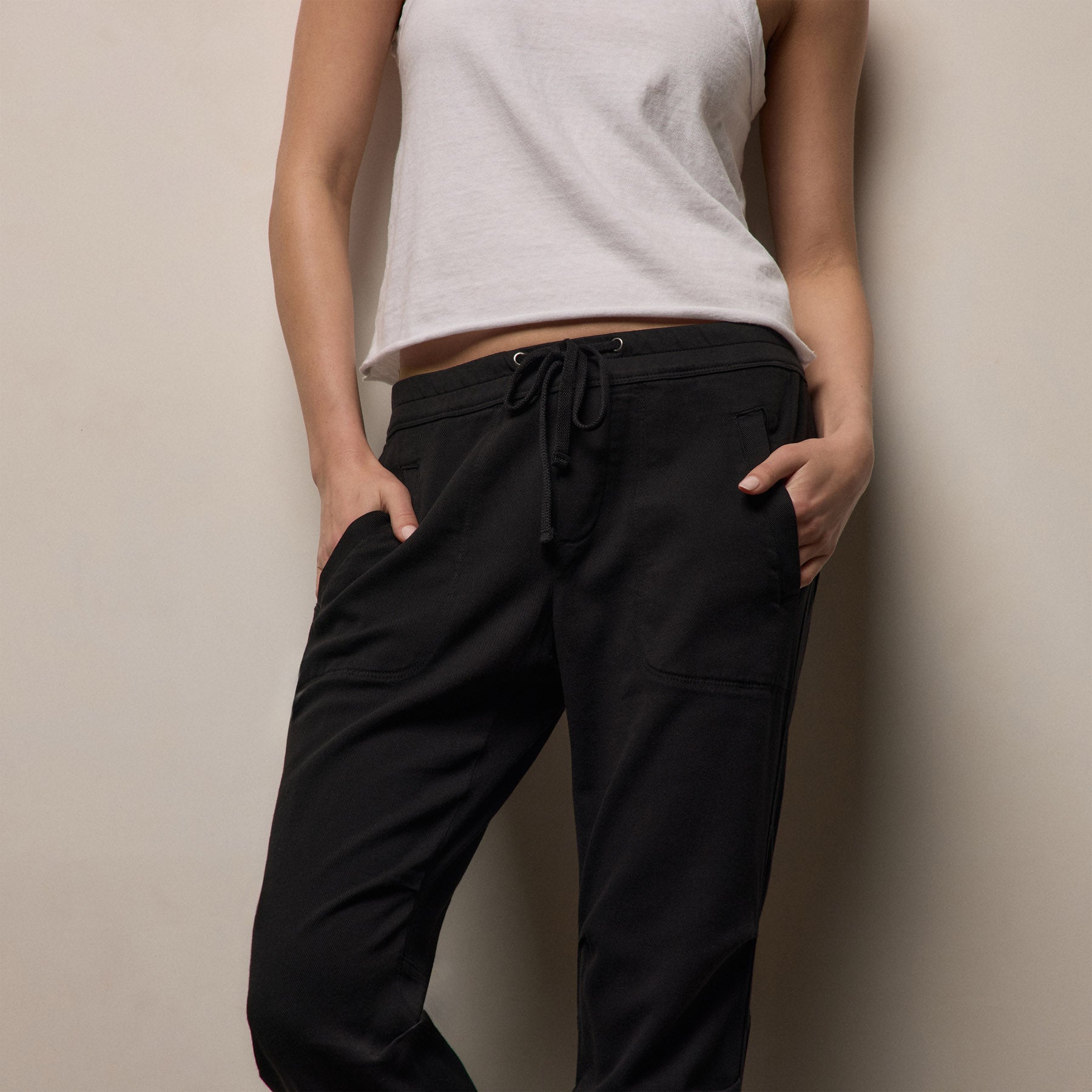 Soft Drape Pant - Black