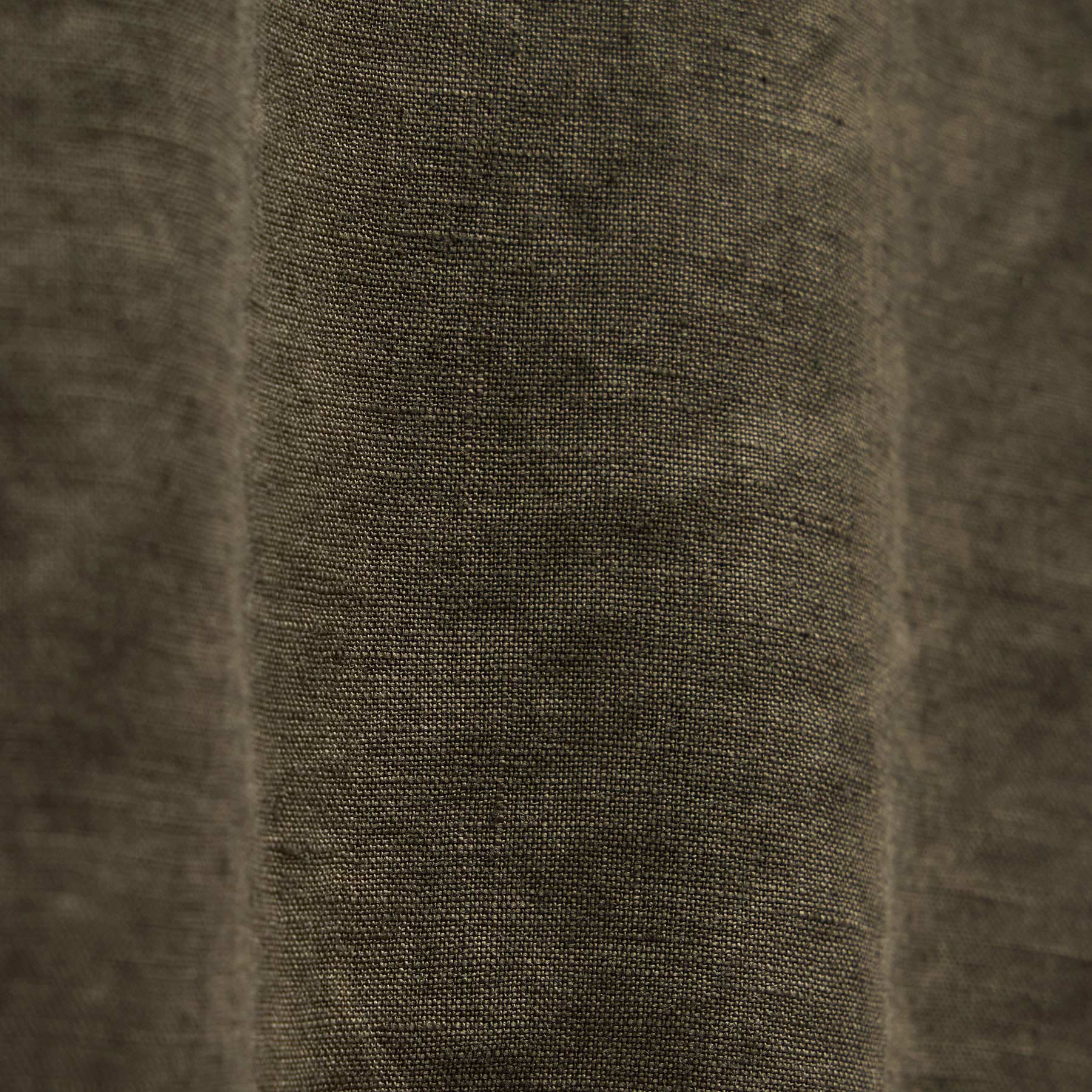 Linen Short Sleeve Utility Shirt - Army Green Pigment