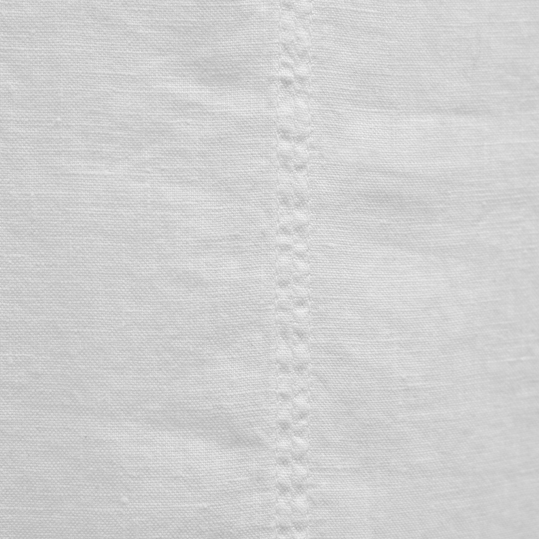 Lightweight Linen Tunic Dress - White