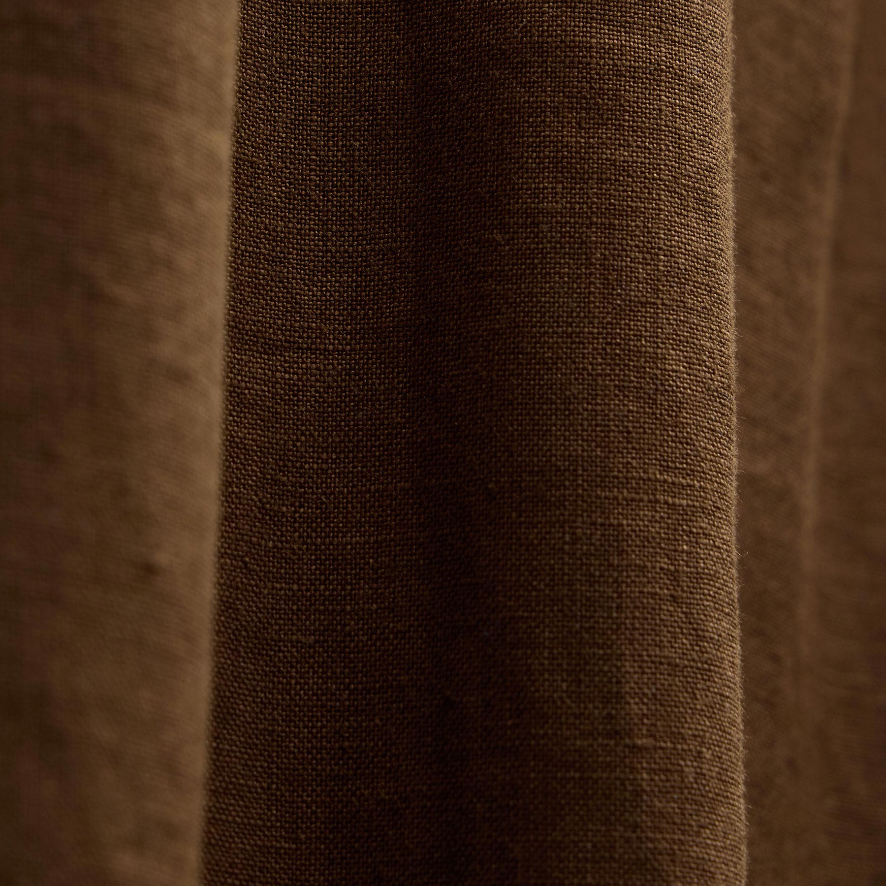 Lightweight Linen Strappy Cami Dress - Cocoa Pigment
