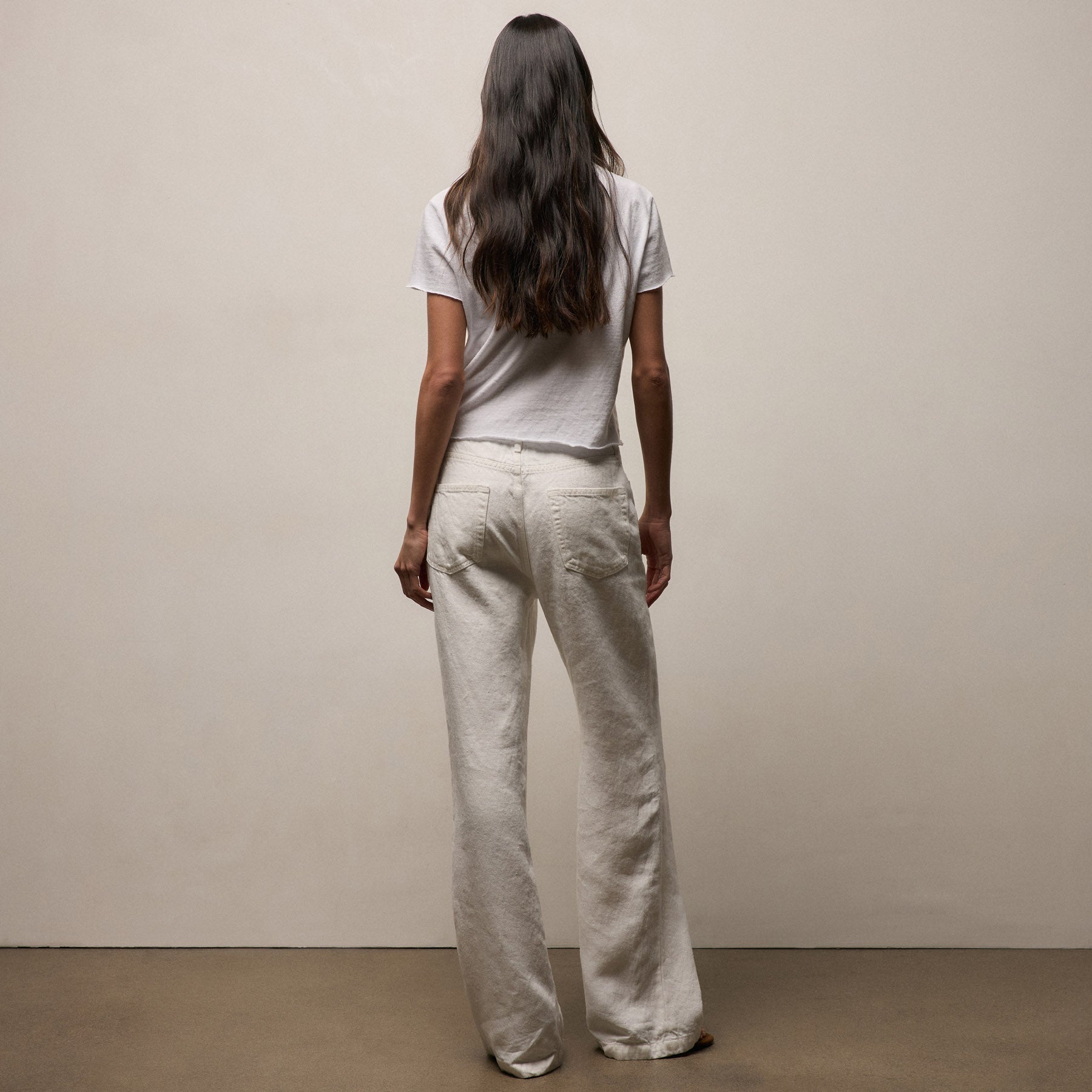 Relaxed Linen Jean - Coastal Cloud