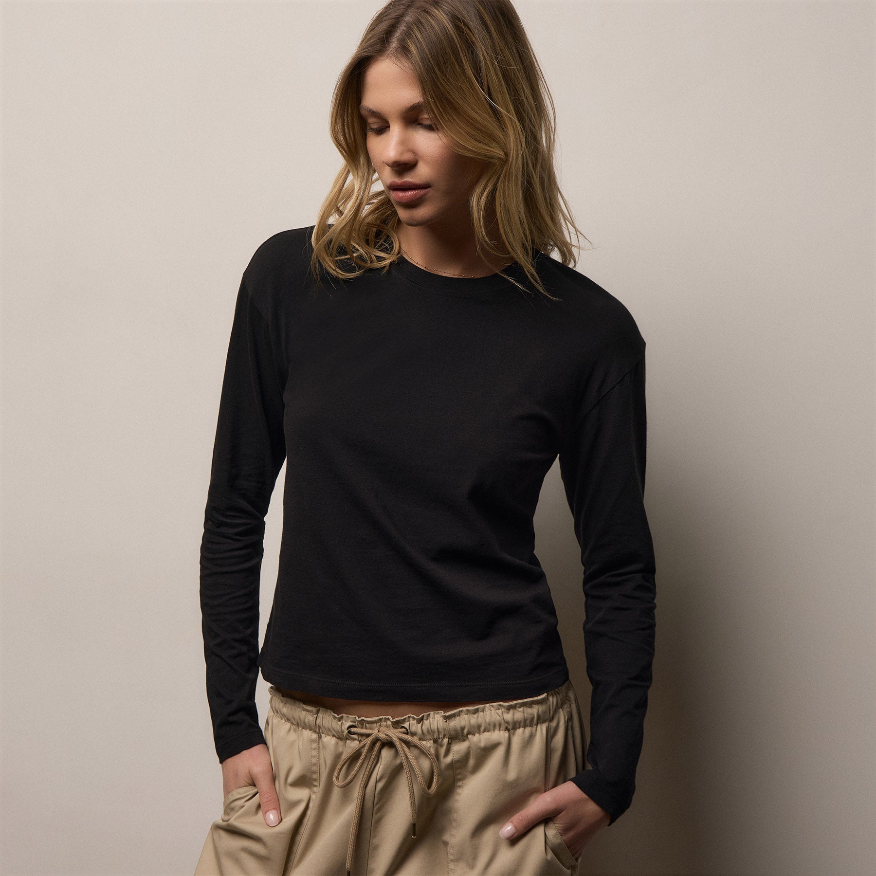 Vintage Boxy Tee - Black