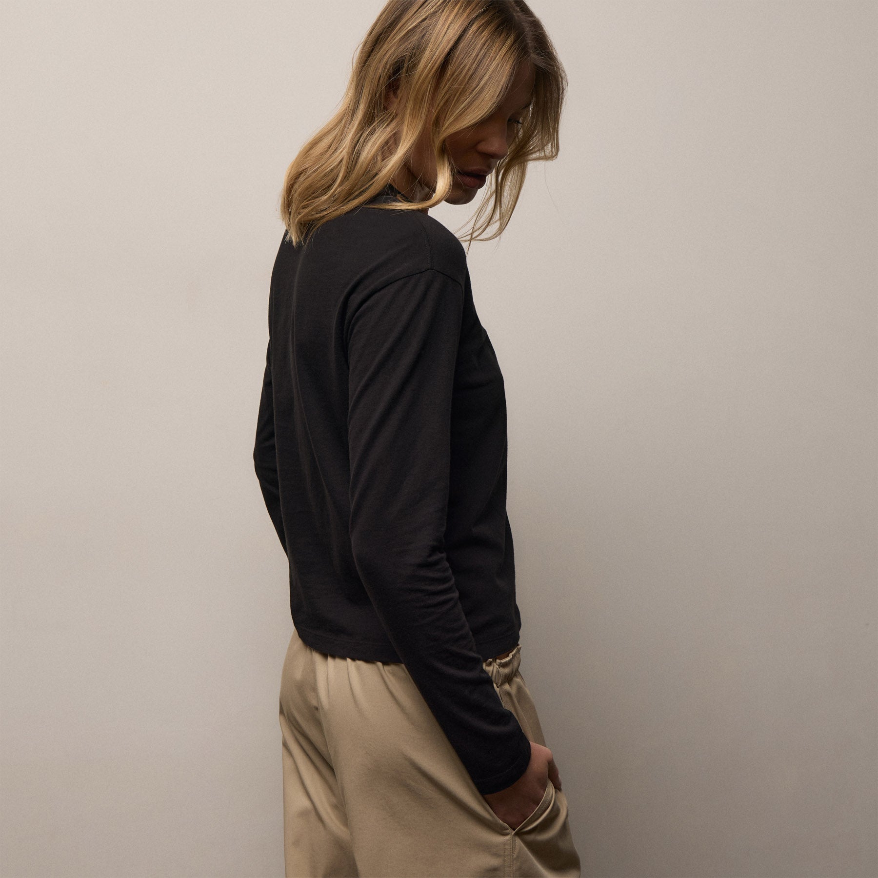 Vintage Boxy Tee - Black