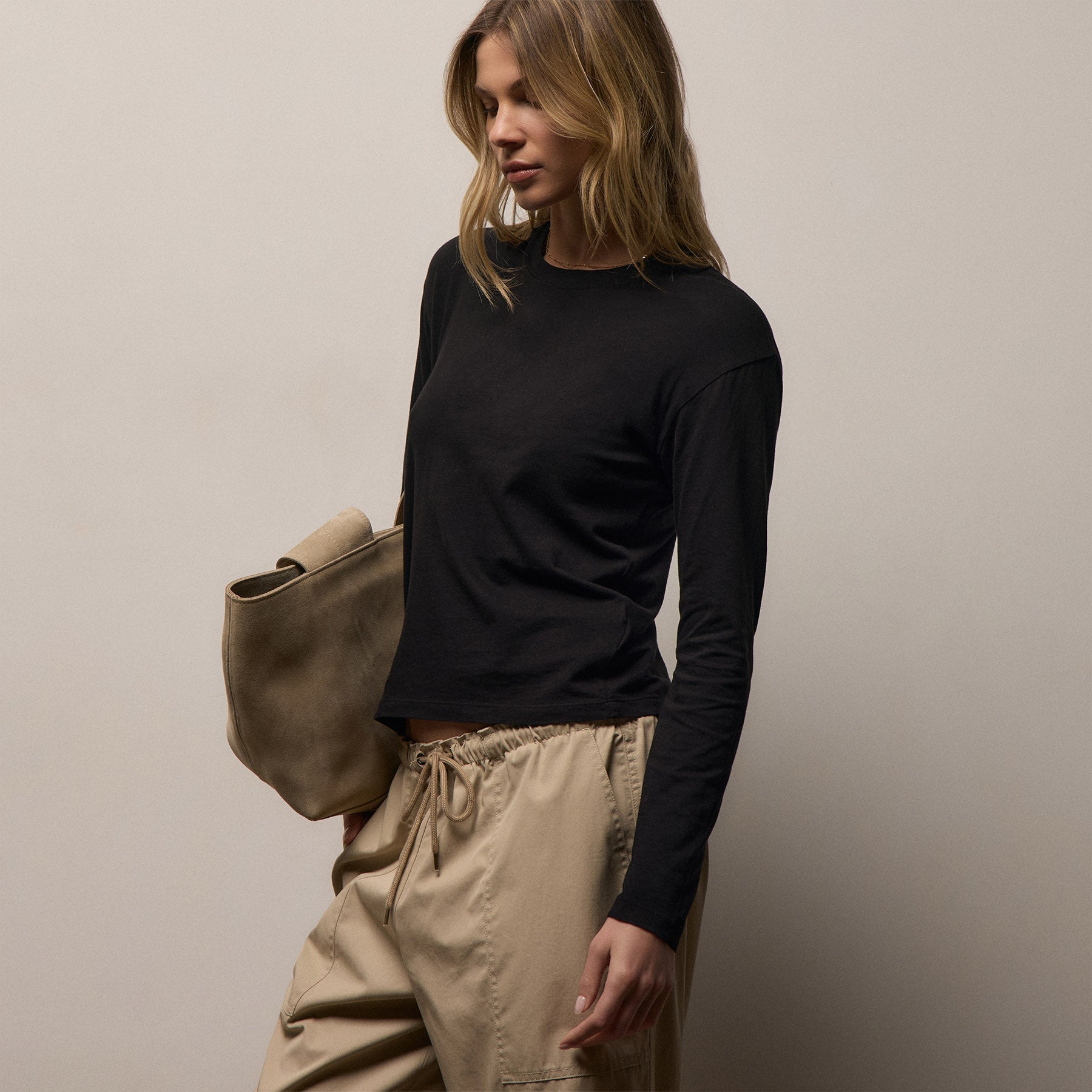 Vintage Boxy Tee - Black