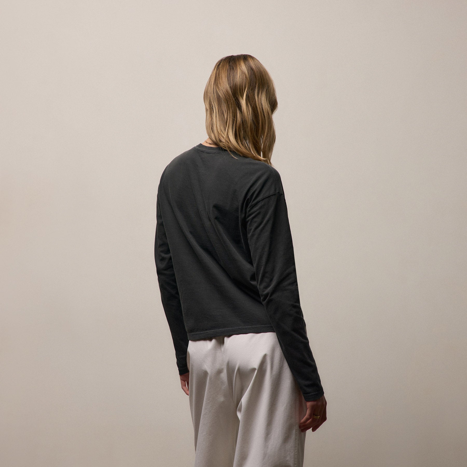 Vintage Boxy Tee - Carbon Pigment