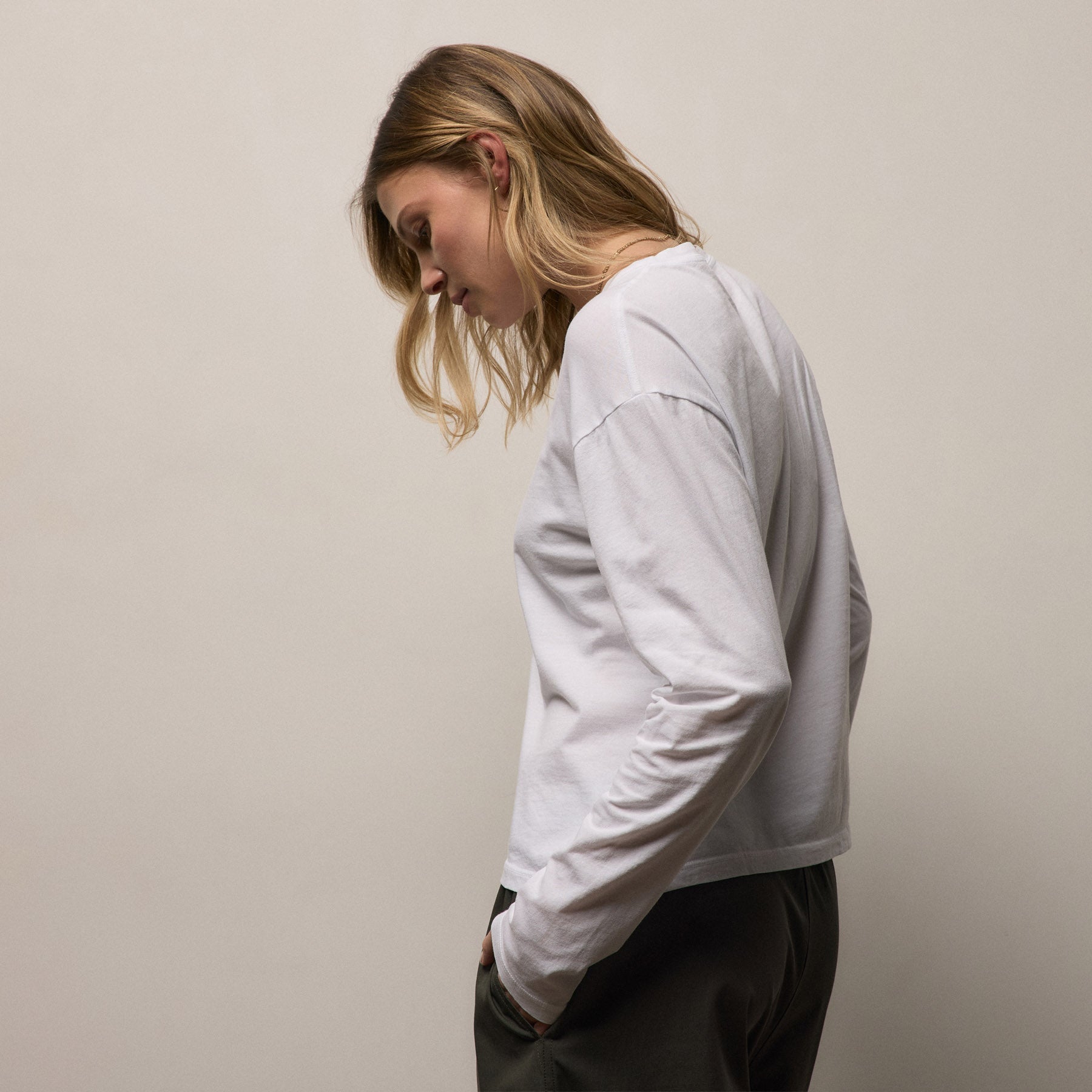 Vintage Boxy Tee - White