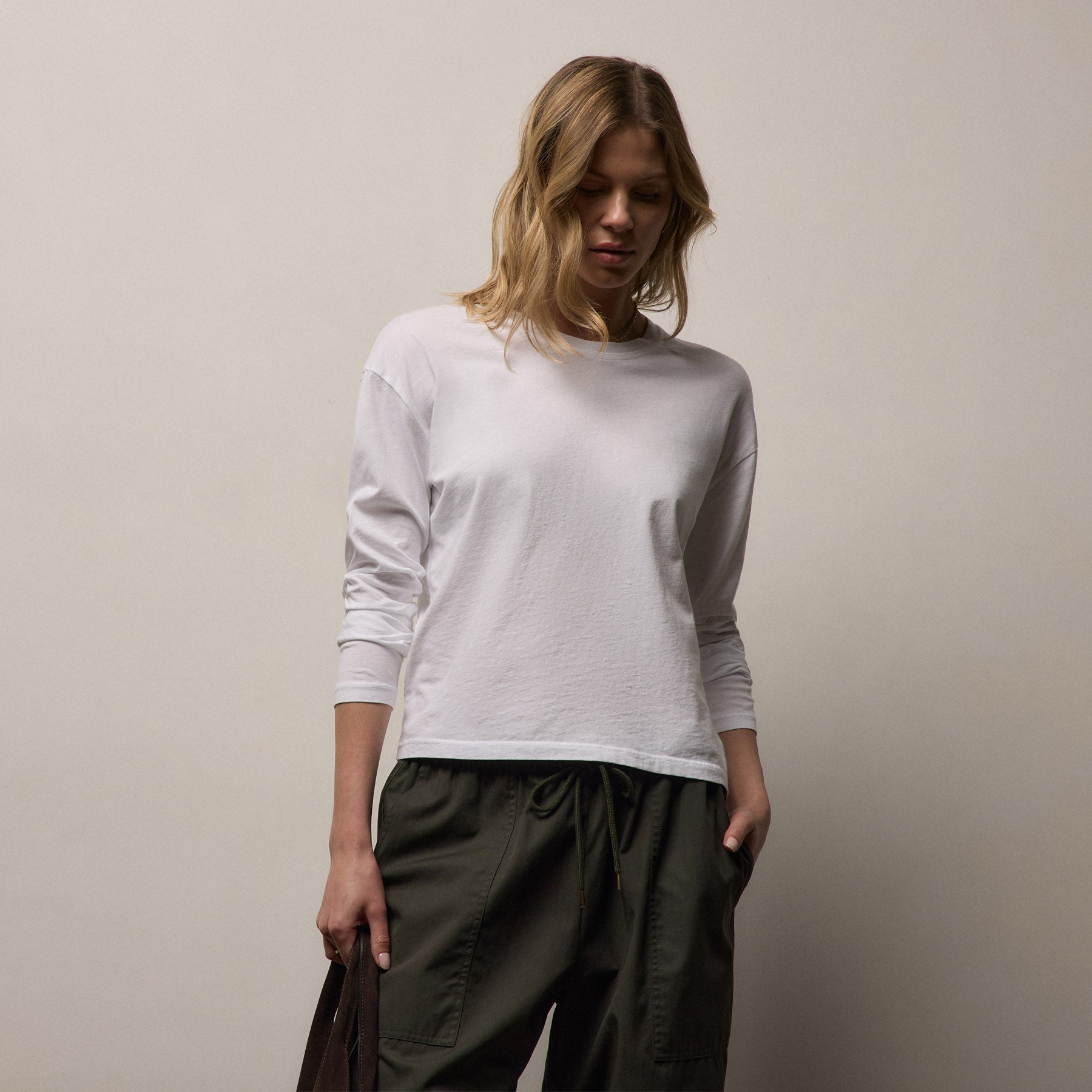 Vintage Boxy Tee - White
