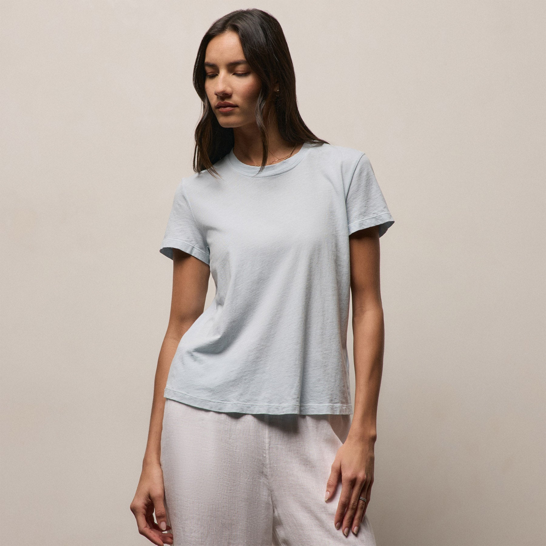 Vintage Little Boy Tee - Memory Pigment