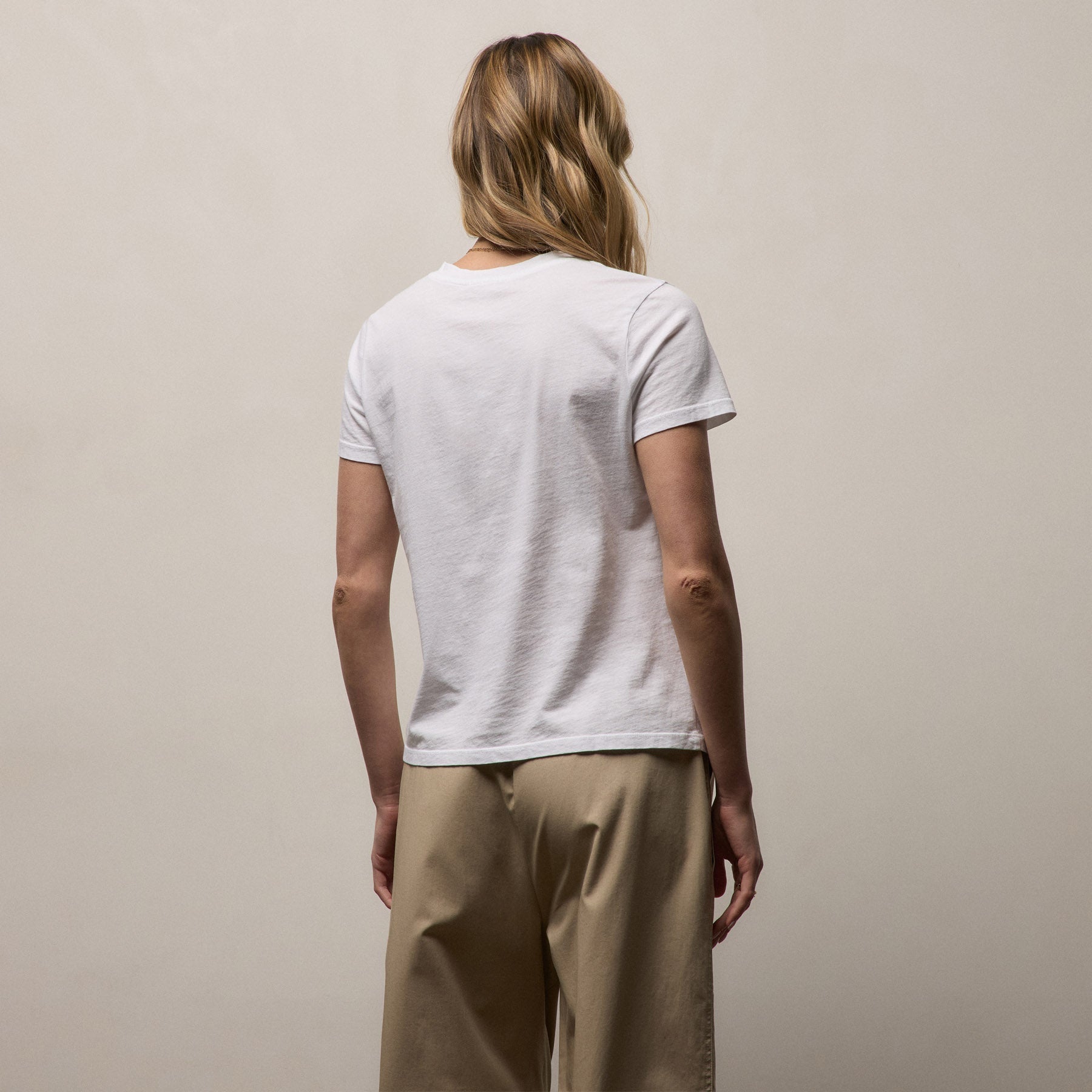 Vintage Little Boy Tee - White