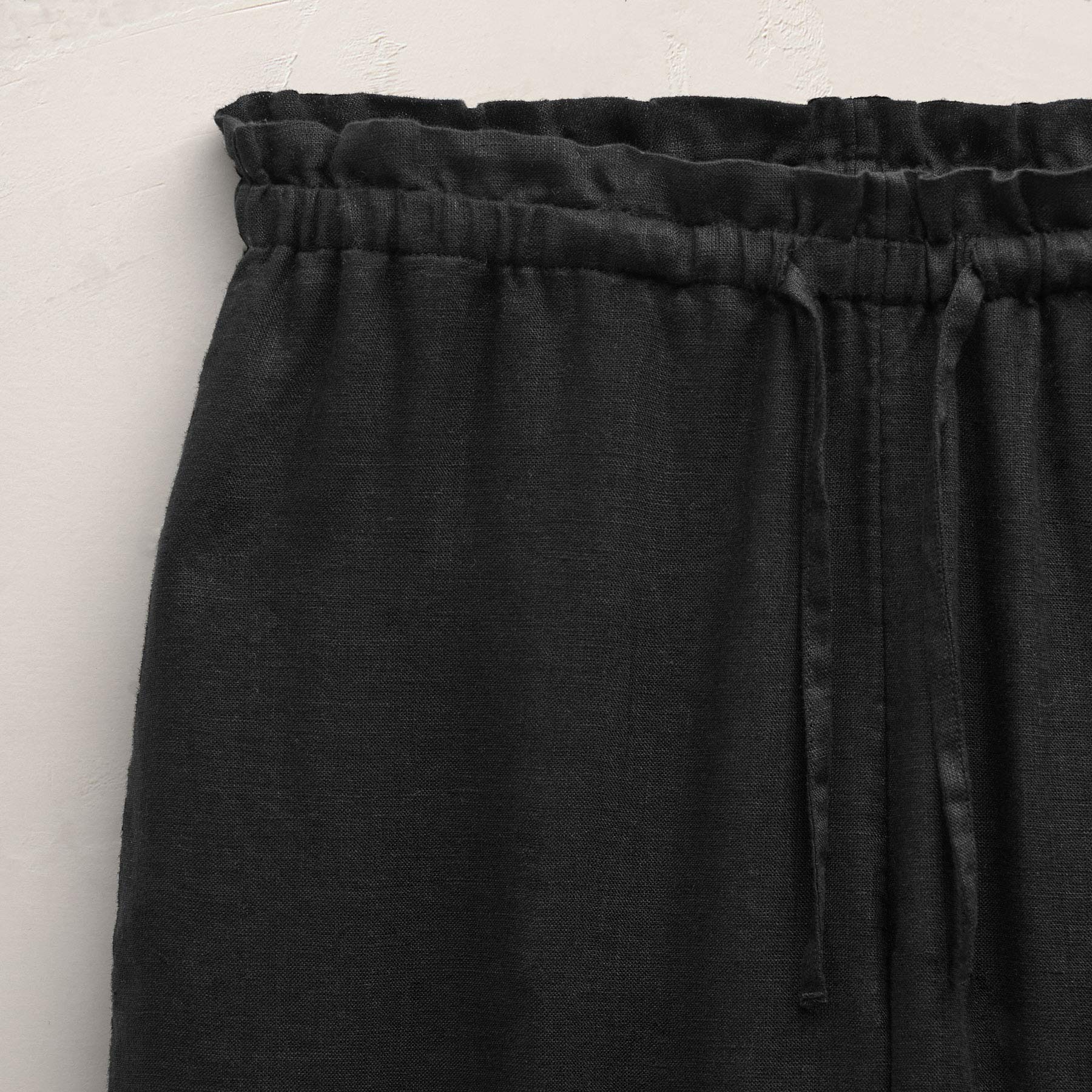 Linen Pant - Black
