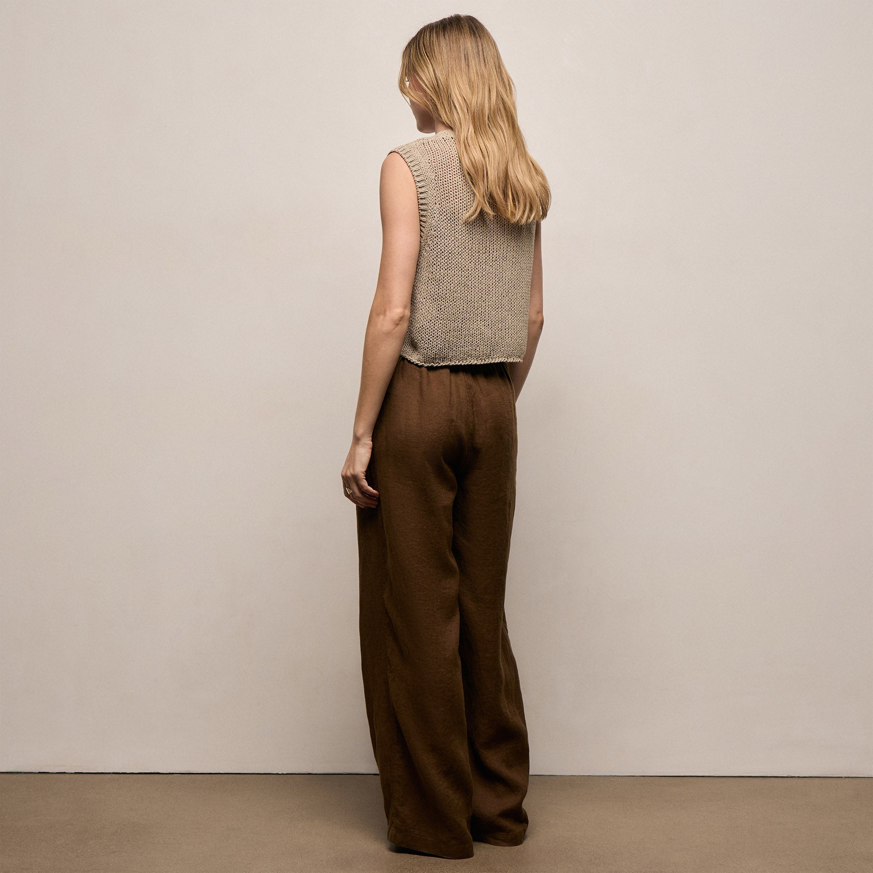 Linen Pant - Cocoa