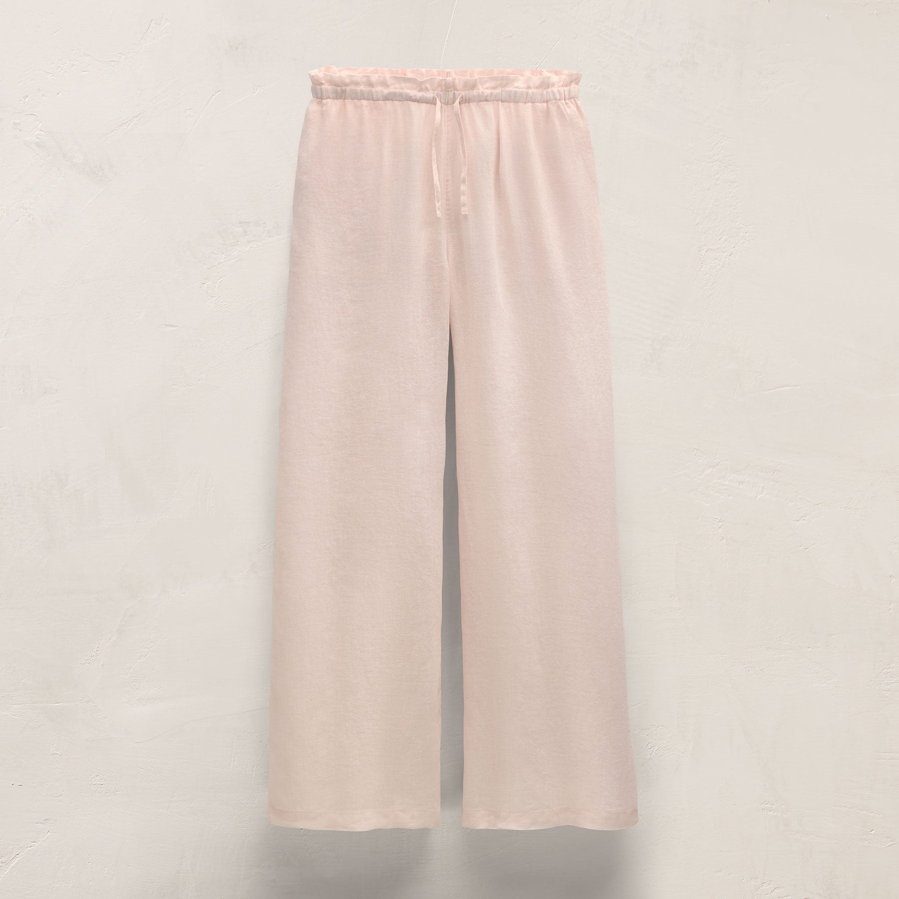 Linen Pant - Light Rose Quartz